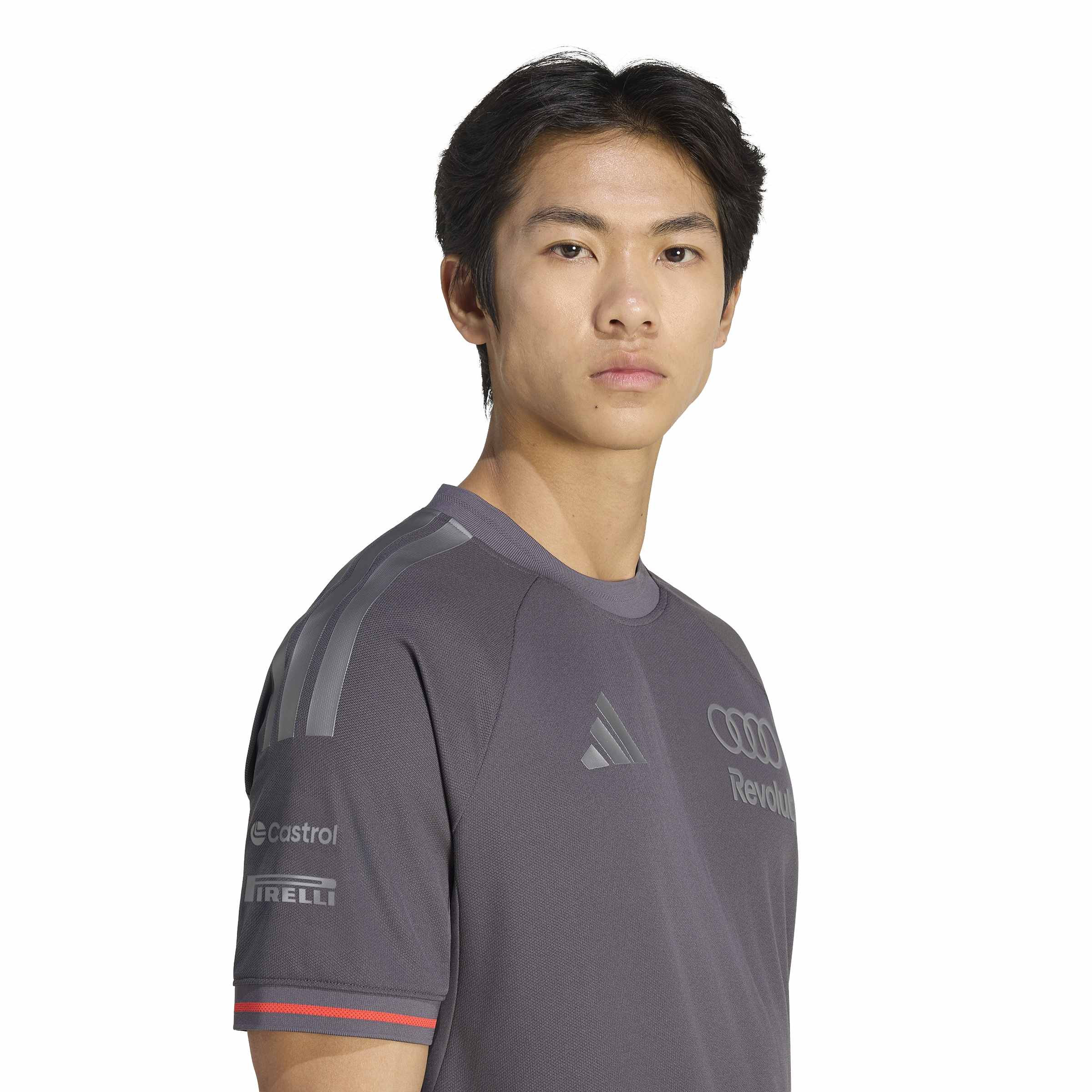 + Audi Revolut F1 Team Authentic Jersey 'Grey Strata' - Image 5