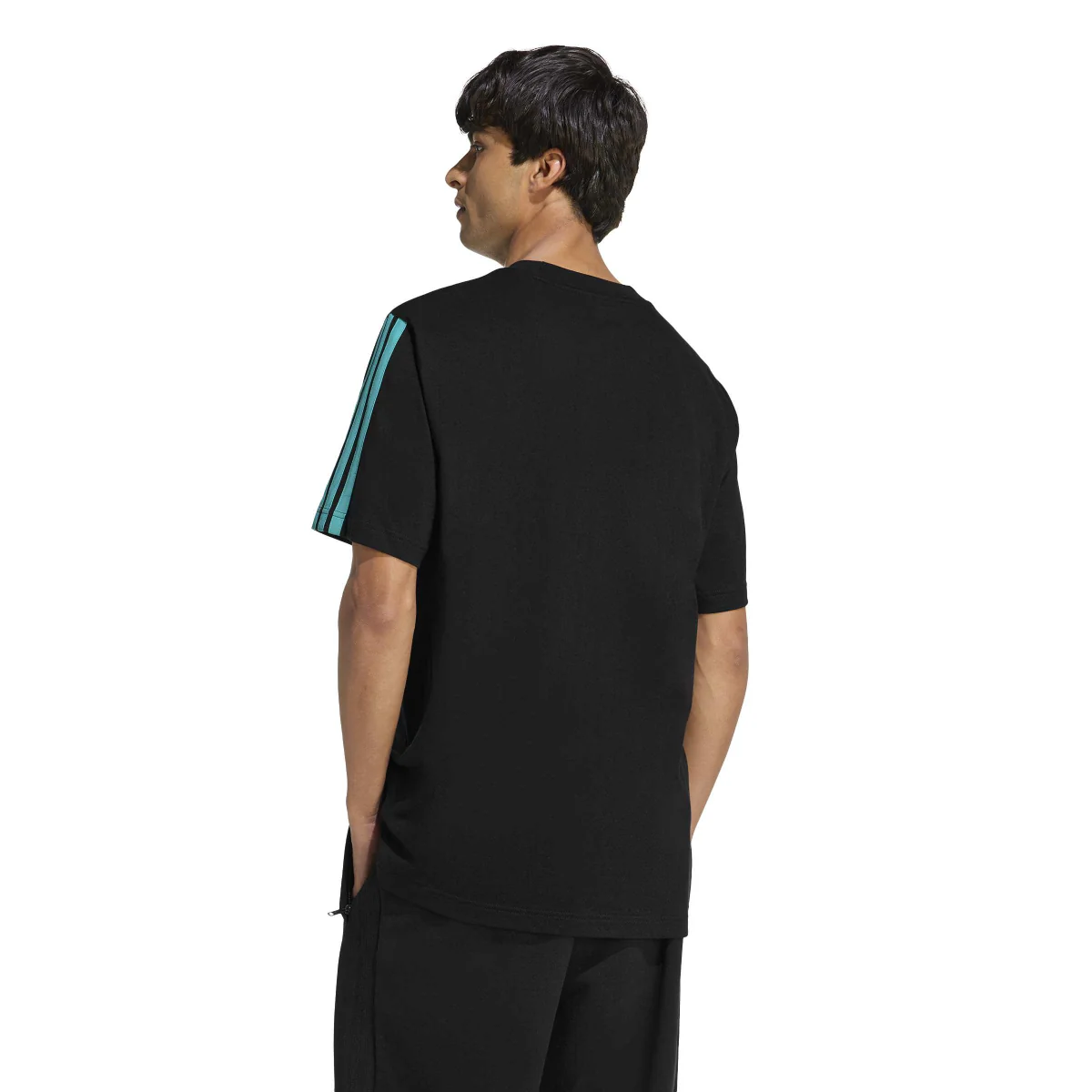 + Mercedes AMG Petronas F1 Team DNA Tee 'Black Semi Mint Rush' - Image 6