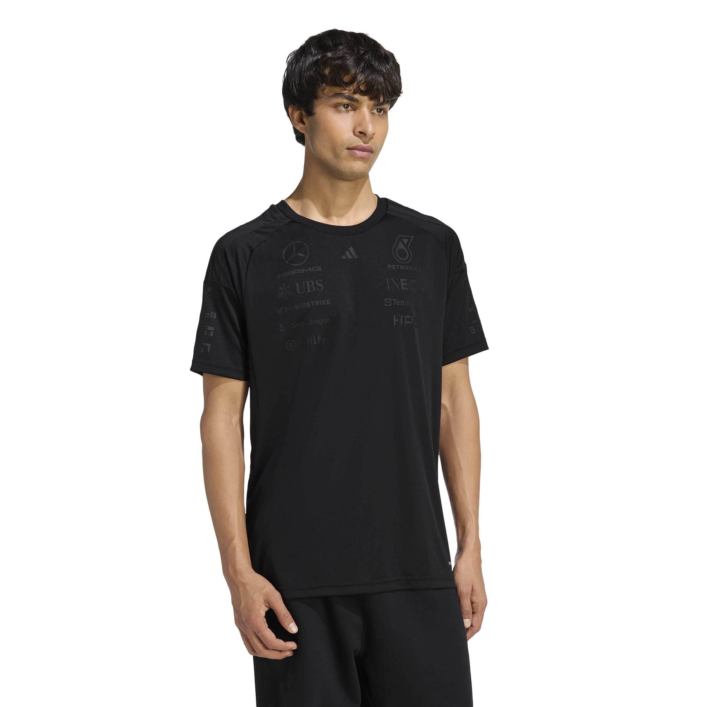 + Mercedes AMG Petronas F1 Team Night Driver Jersey 'Black' - Image 2
