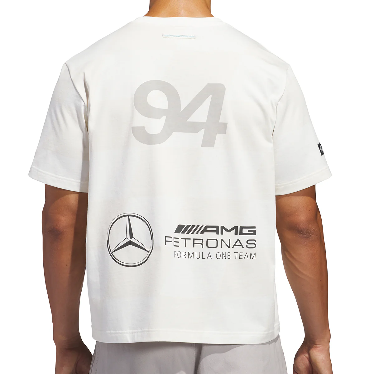 + Bad Bunny + Mercedes-AMG Petronas F1 Racing Tee 'Core White' - Image 4