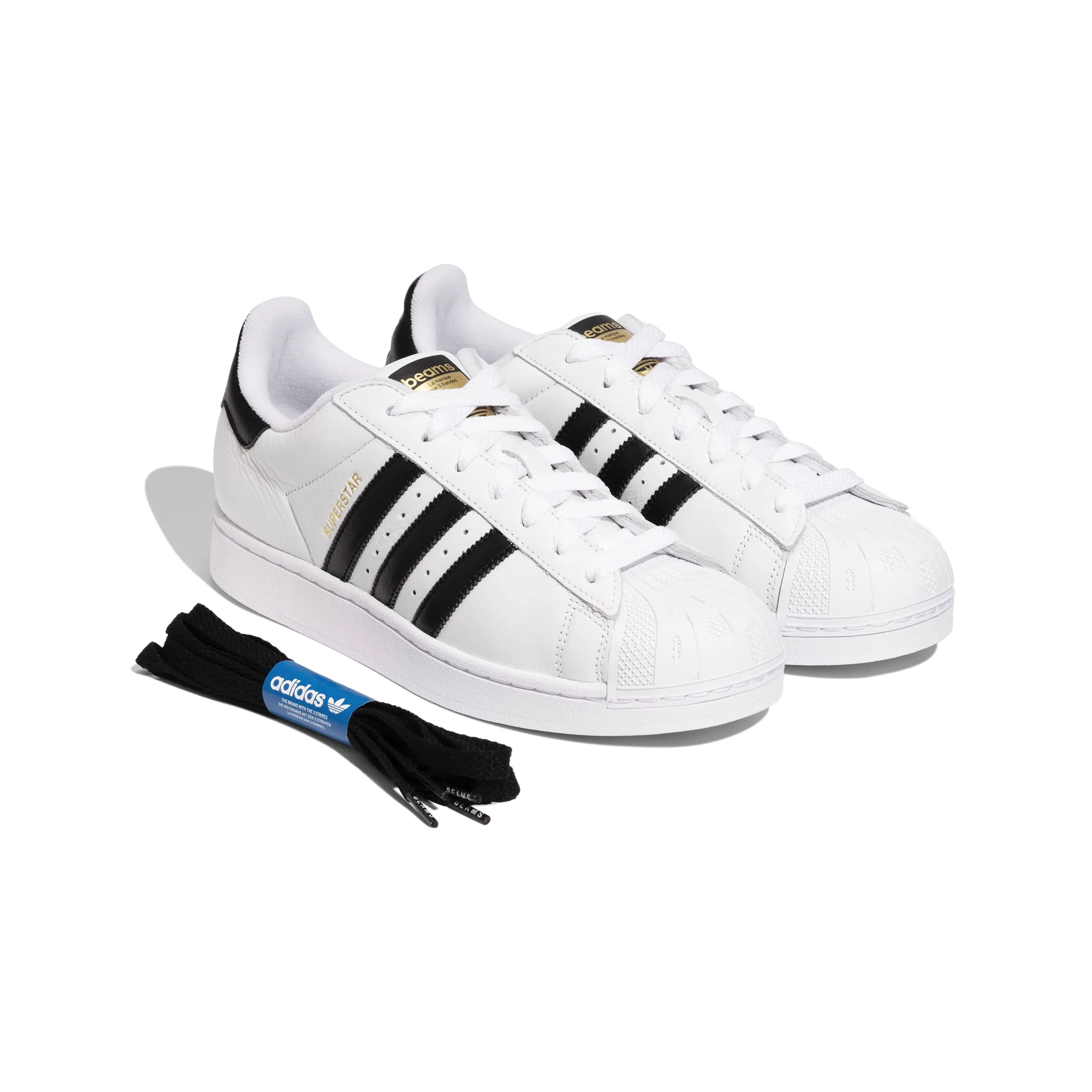 + Beams Superstar 'White Black' - Image 9
