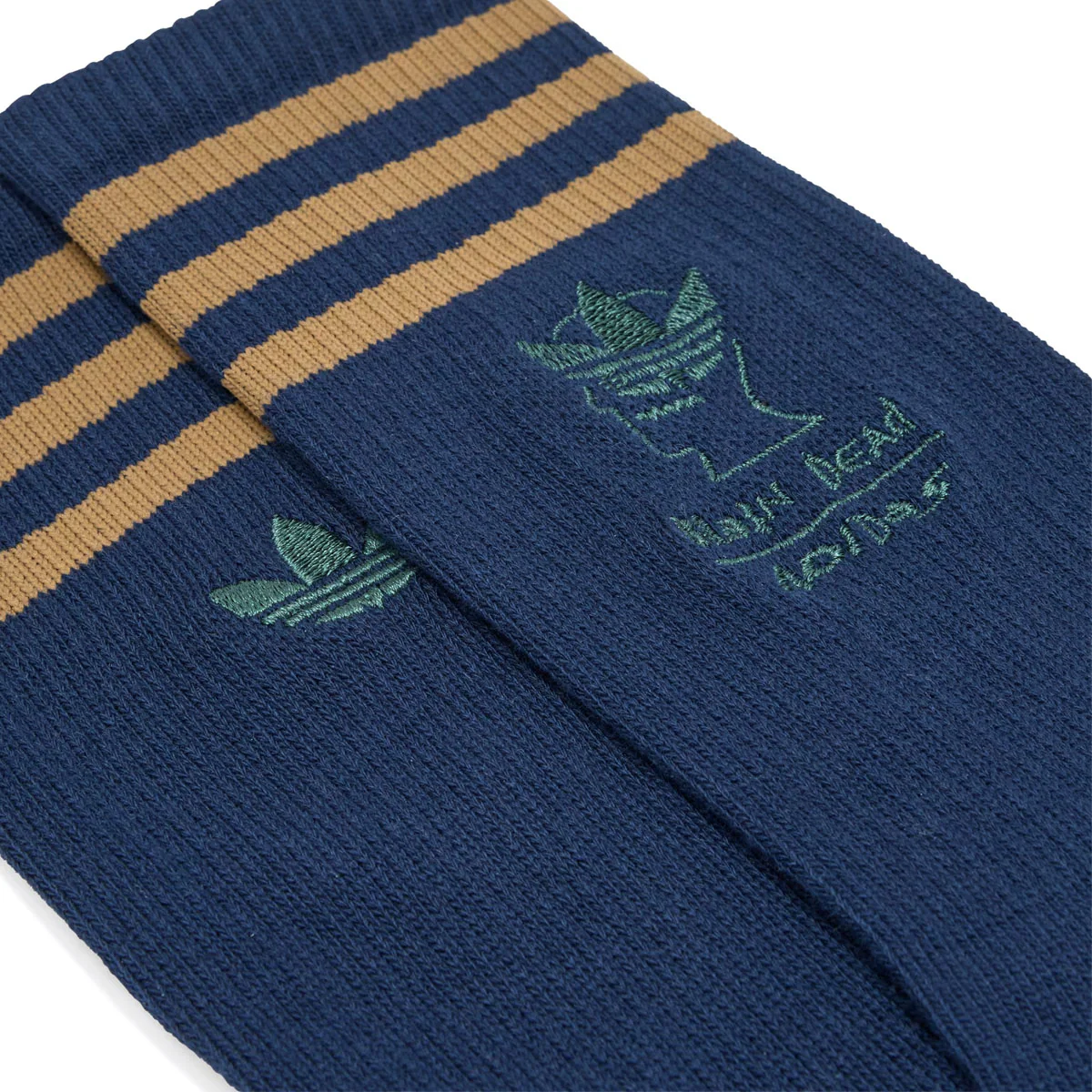 + Brain Dead Socks 'Collegiate Navy' - Image 2