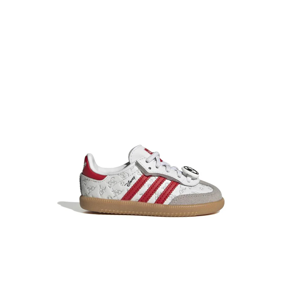 + Disney Toddlers Samba OG Comfort Elastic 'Cloud White Better Scarlet'