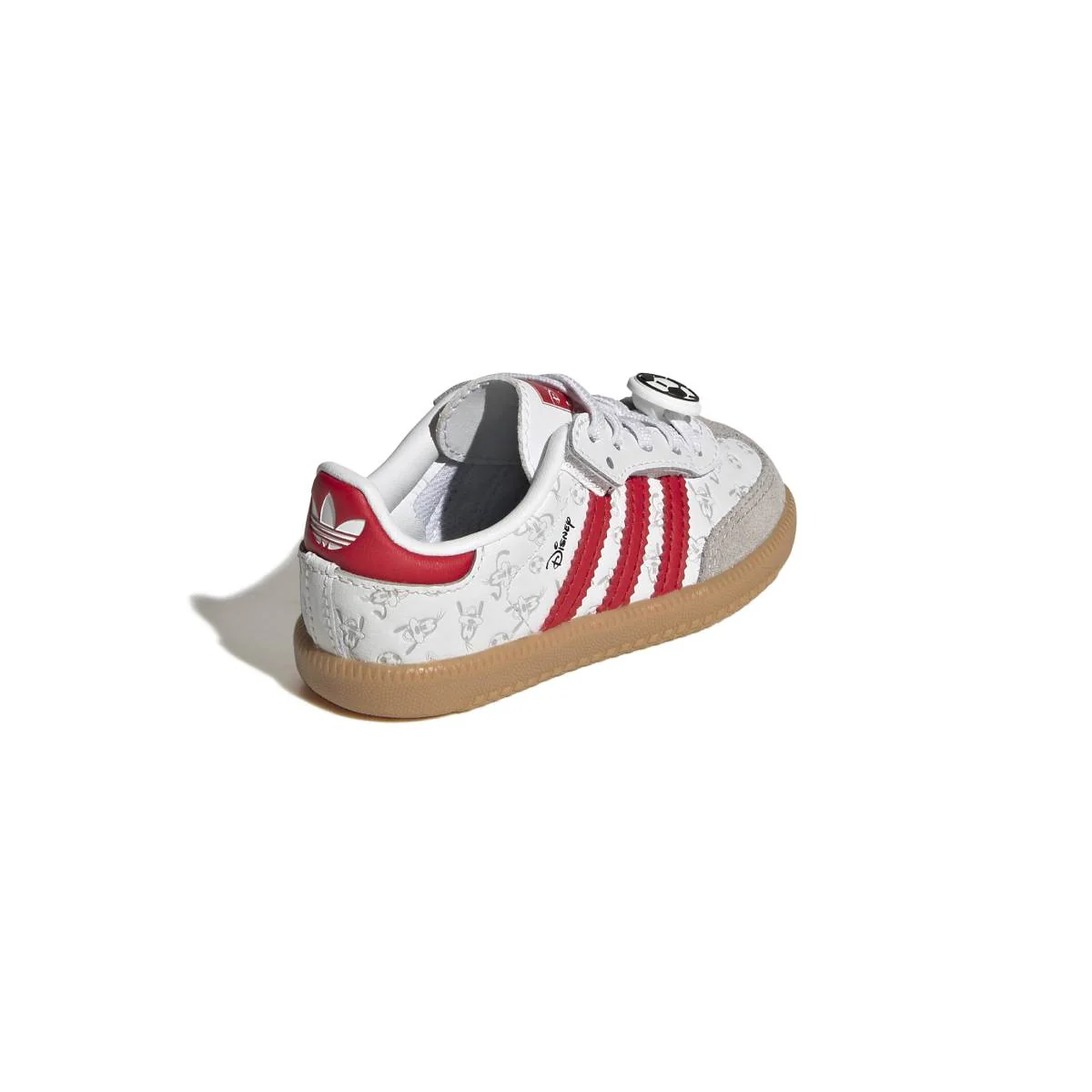 + Disney Toddlers Samba OG Comfort Elastic 'Cloud White Better Scarlet' - Image 4