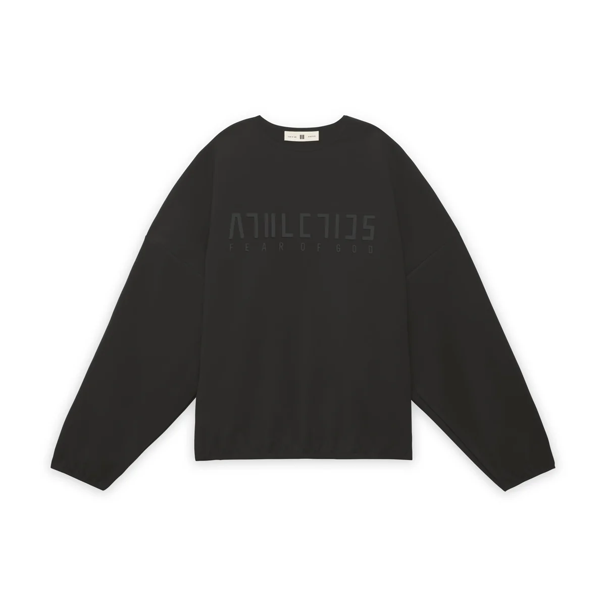 + Fear of God Athletics Suede Fleece Crewneck 'Black'