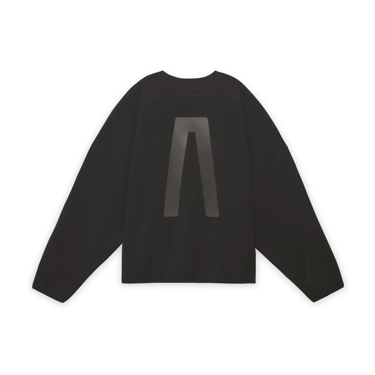 + Fear of God Athletics Suede Fleece Crewneck 'Black' - Image 2
