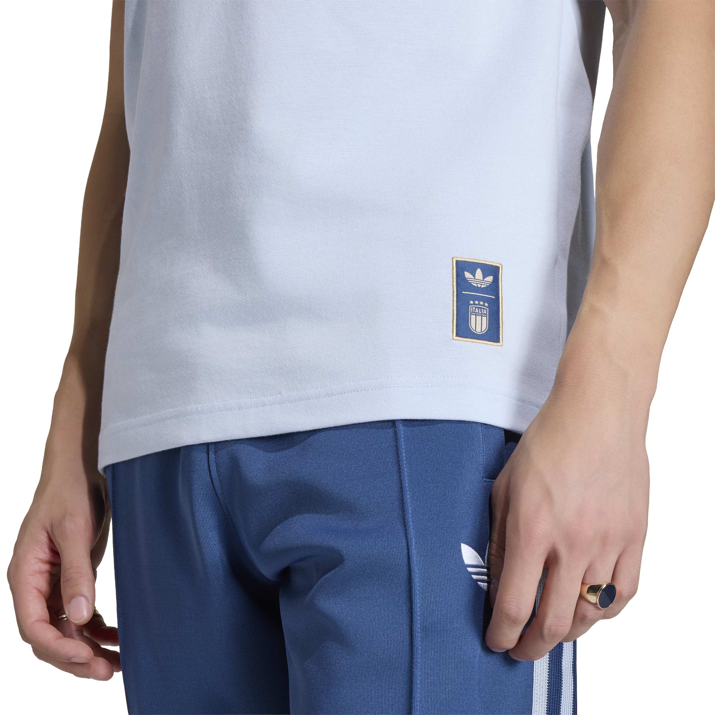 + Federazione Italiana Giuoco Calcio Italy OG Tee ‘Aero Blue’ - Image 5