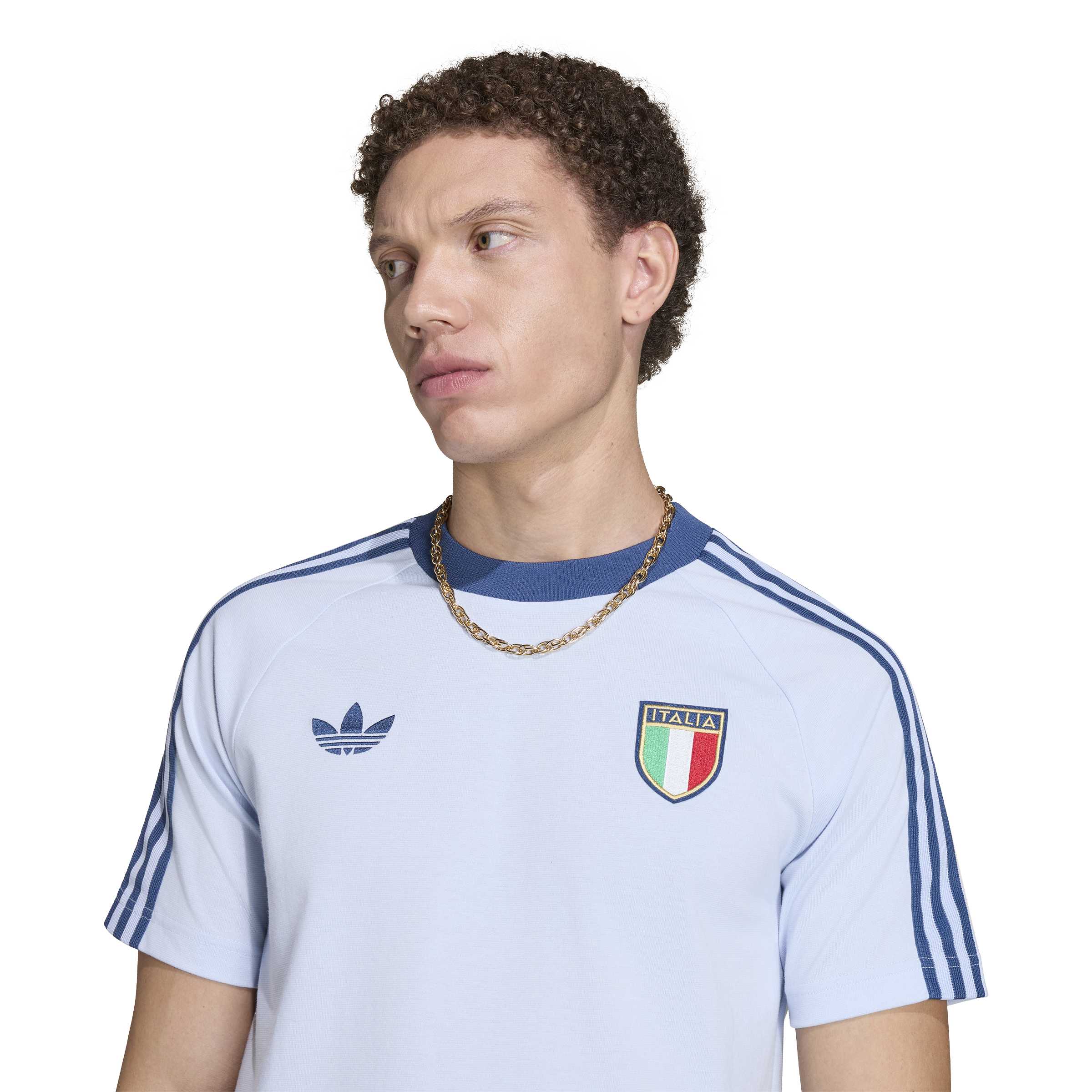 + Federazione Italiana Giuoco Calcio Italy OG Tee ‘Aero Blue’ - Image 6