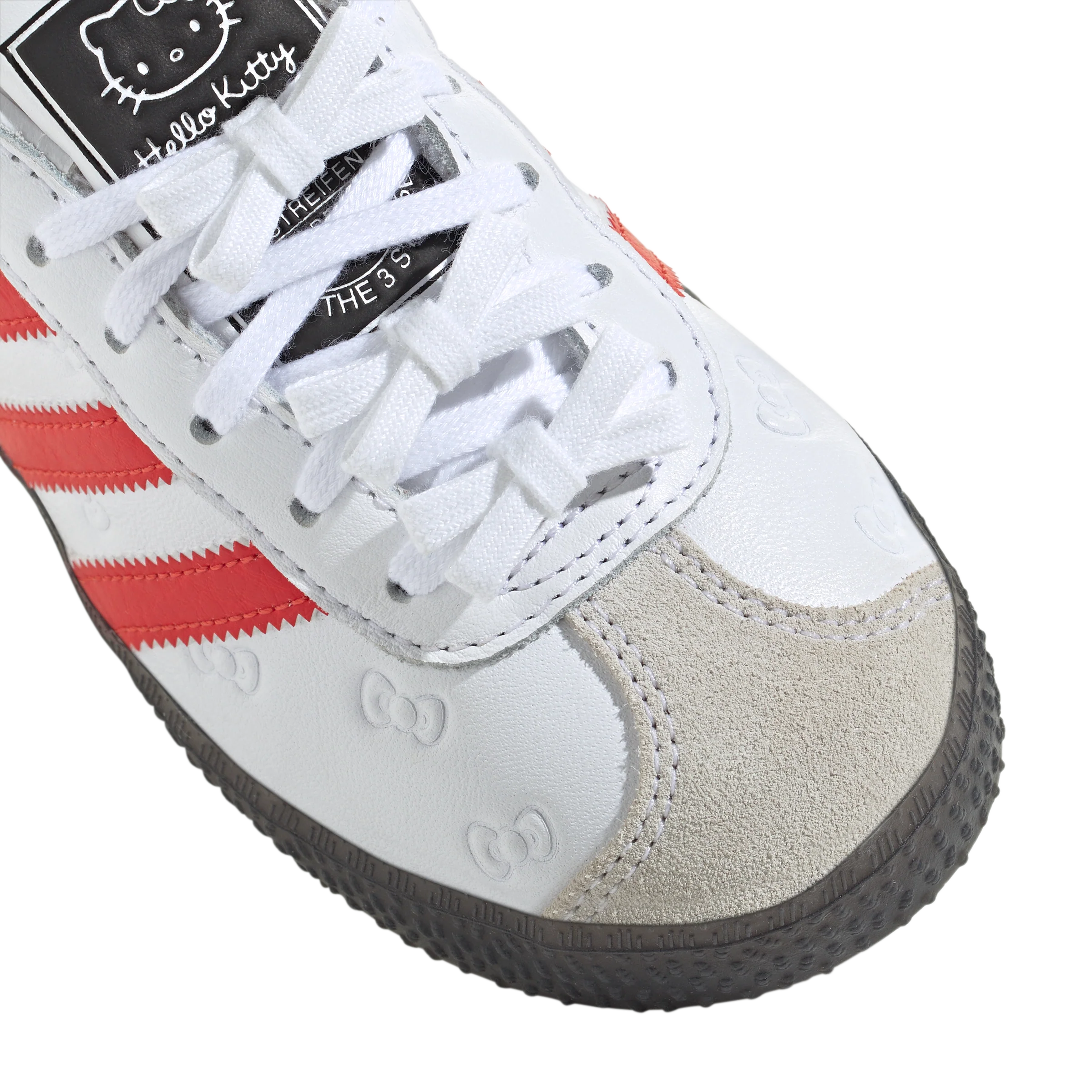 + Hello Kitty Kids Gazelle 'White Red' - Image 7