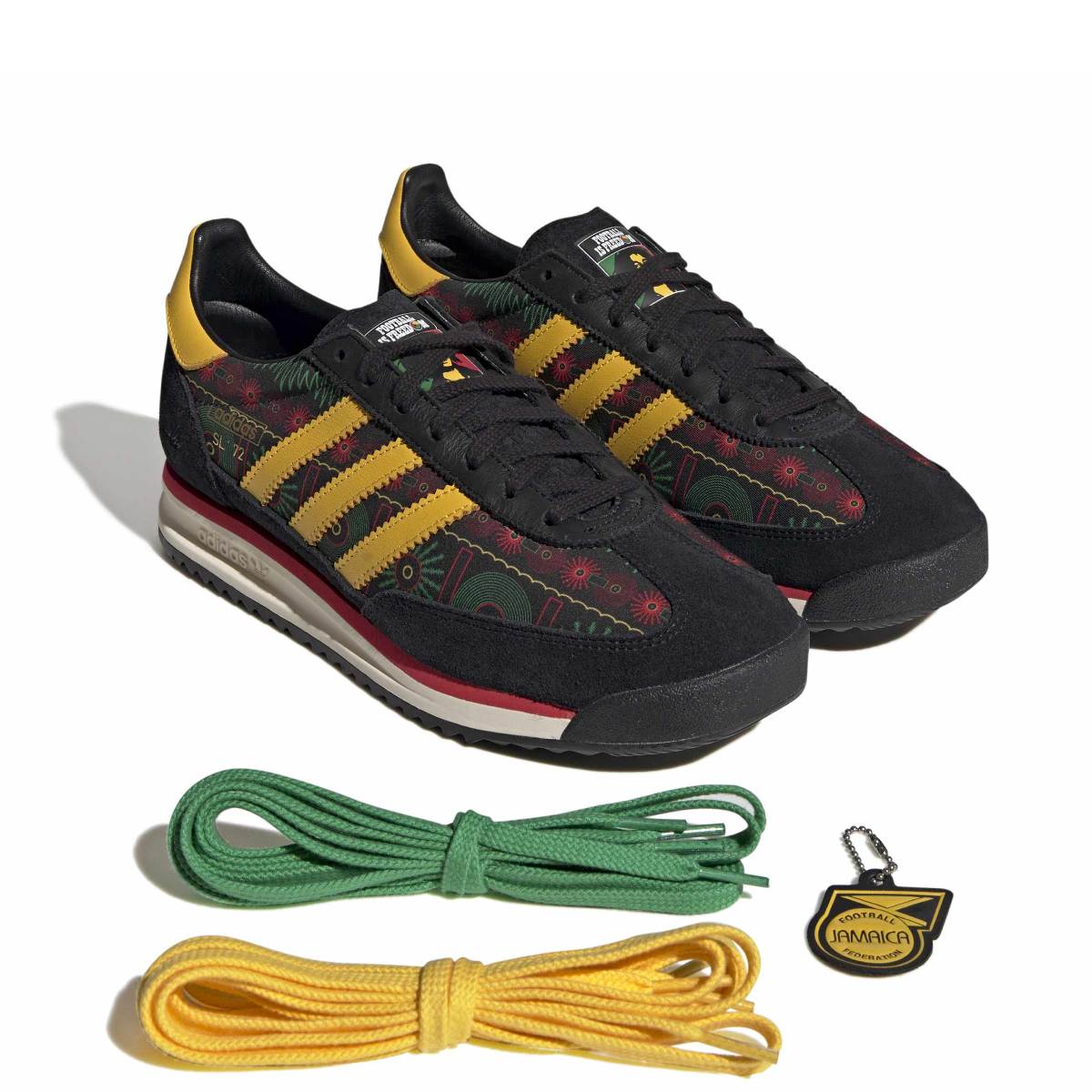 + Jamaican Football Federation + Bob Marley SL72 'Multicolour Green' - Image 7