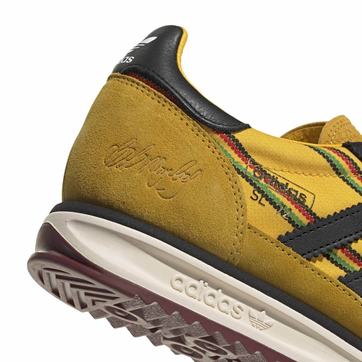+ Jamaican Football Federation + Bob Marley SL72 RS 'Yellow Black' - Image 7