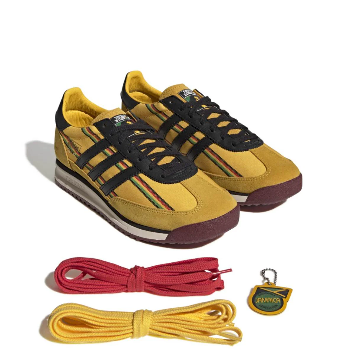 + Jamaican Football Federation + Bob Marley SL72 RS 'Yellow Black' - Image 9