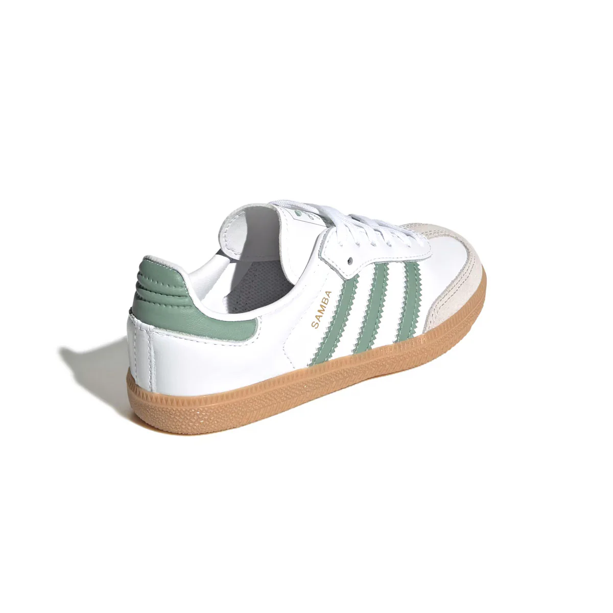 Kids Samba OG 'Cloud White Silver Green' - Image 4