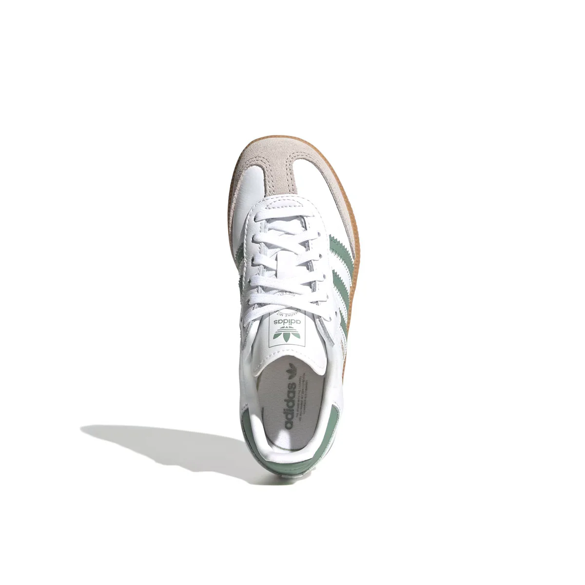 Kids Samba OG 'Cloud White Silver Green' - Image 5