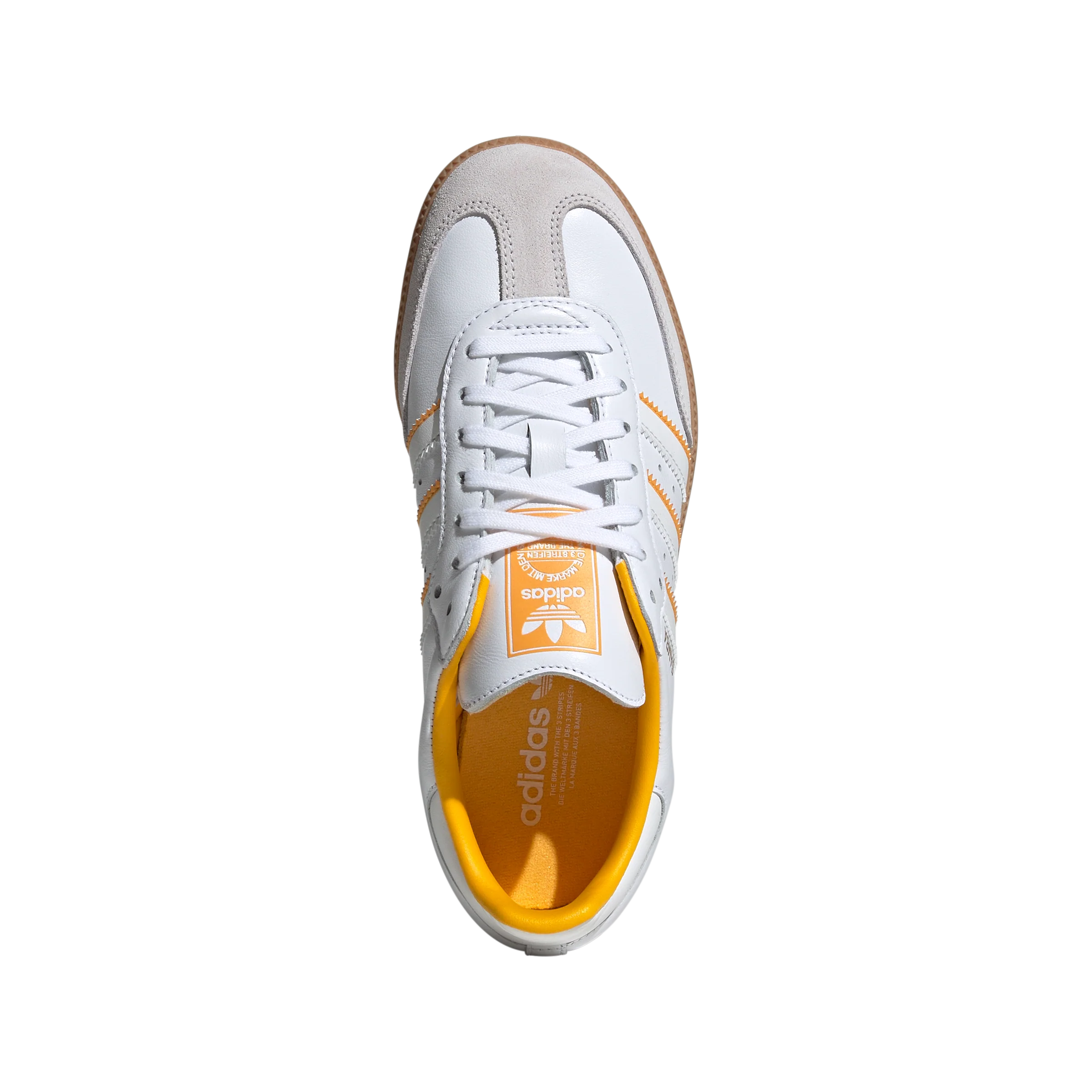 Kids Samba OG 'Crystal White Crew Yellow' - Image 5