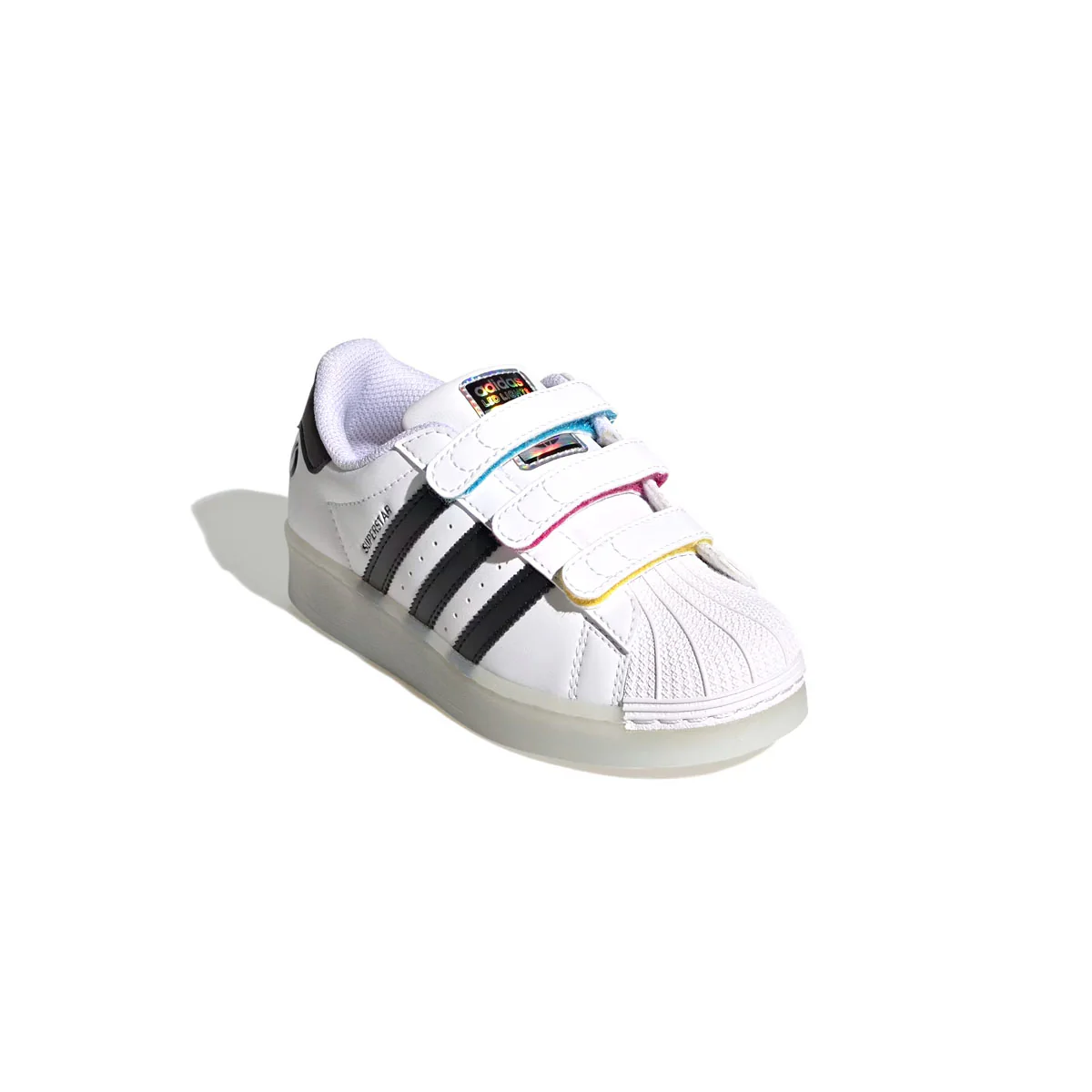 Kids Superstar 360 LED 'Cloud White Core Black' - Image 2