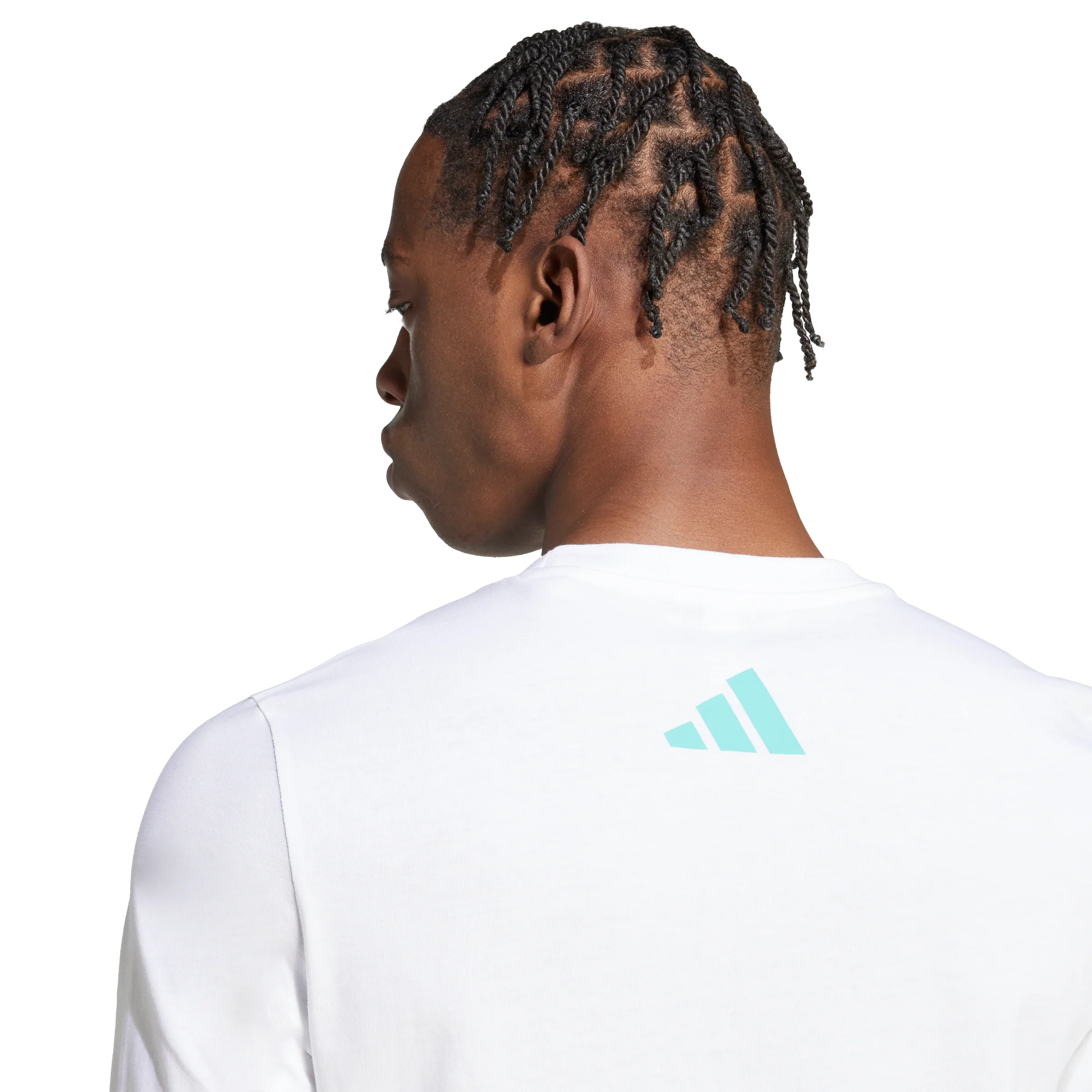 + Mercedes AMG Petronas F1 Team DNA Graphic Tee 'White' - Image 5
