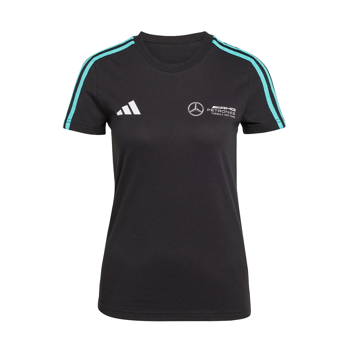 + Mercedes AMG Petronas F1 Team Wmns Dna Tee 'Black'