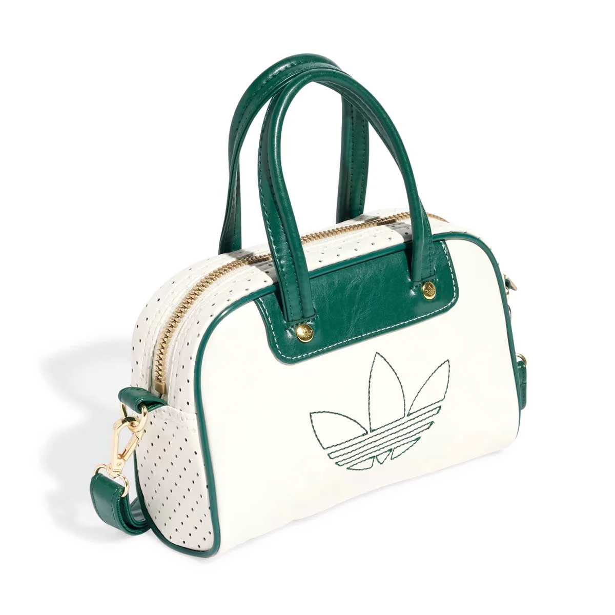 Mini Bowling Bag 'Off White Collegiate Green' - Image 2