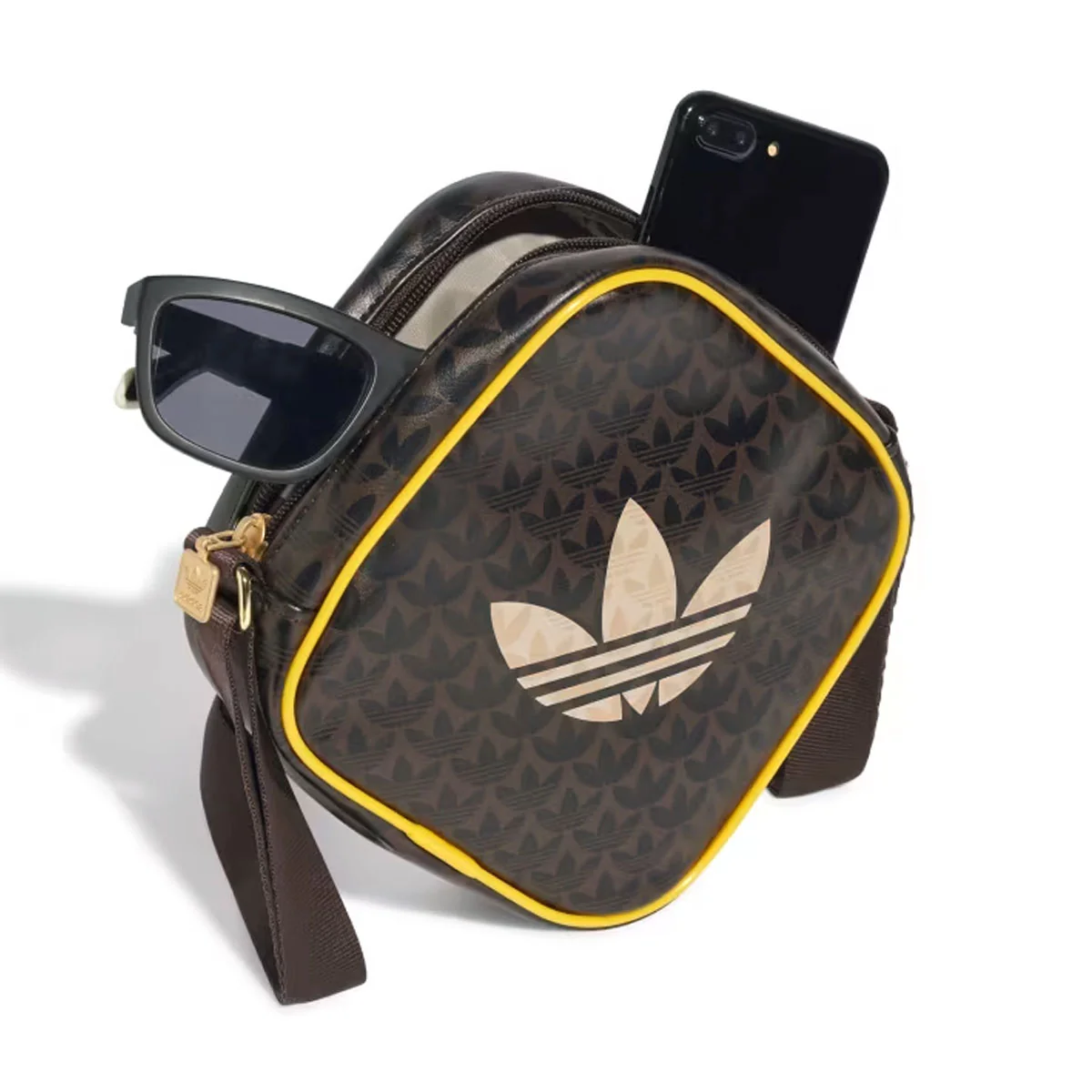 Monogram Diamond Shaped Bag 'Dark Brown' - Image 3
