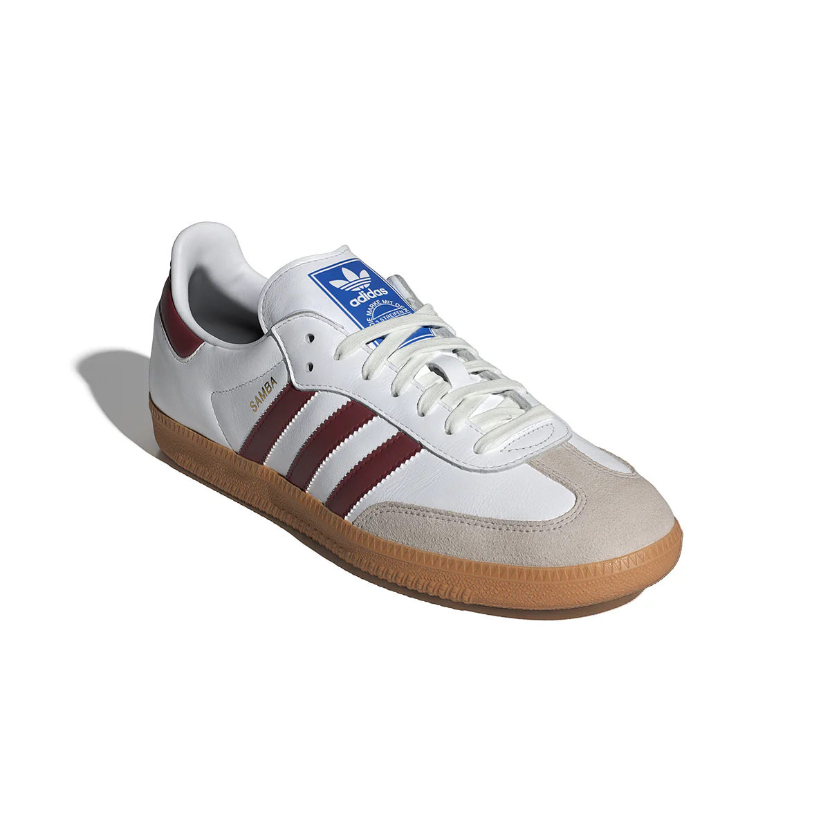 Samba OG 'White Collegiate Burgundy' - Image 2
