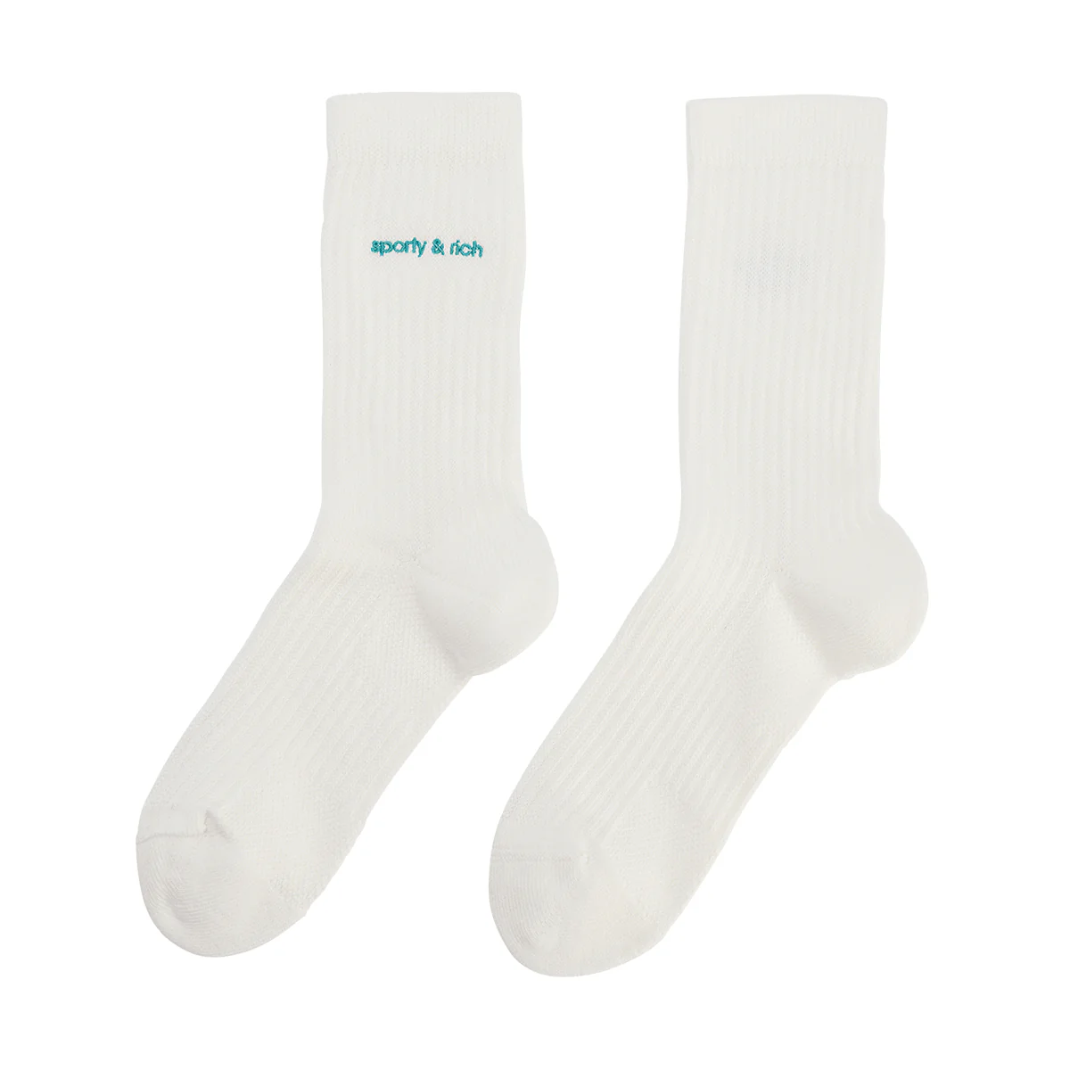 + Sporty & Rich Socks 'Off White'