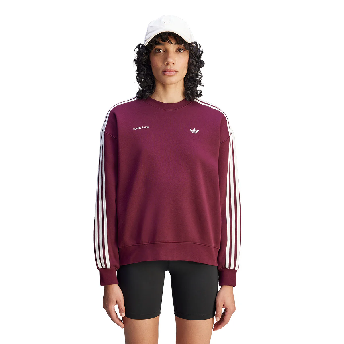 + Sporty & Rich Sweatshirt 'Merlot' - Image 4