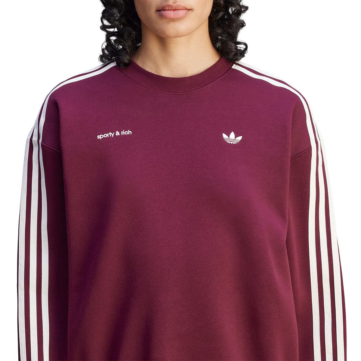 + Sporty & Rich Sweatshirt 'Merlot' - Image 5