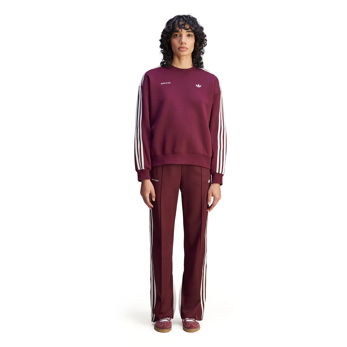 + Sporty & Rich Trackpants 'Merlot' - Image 4