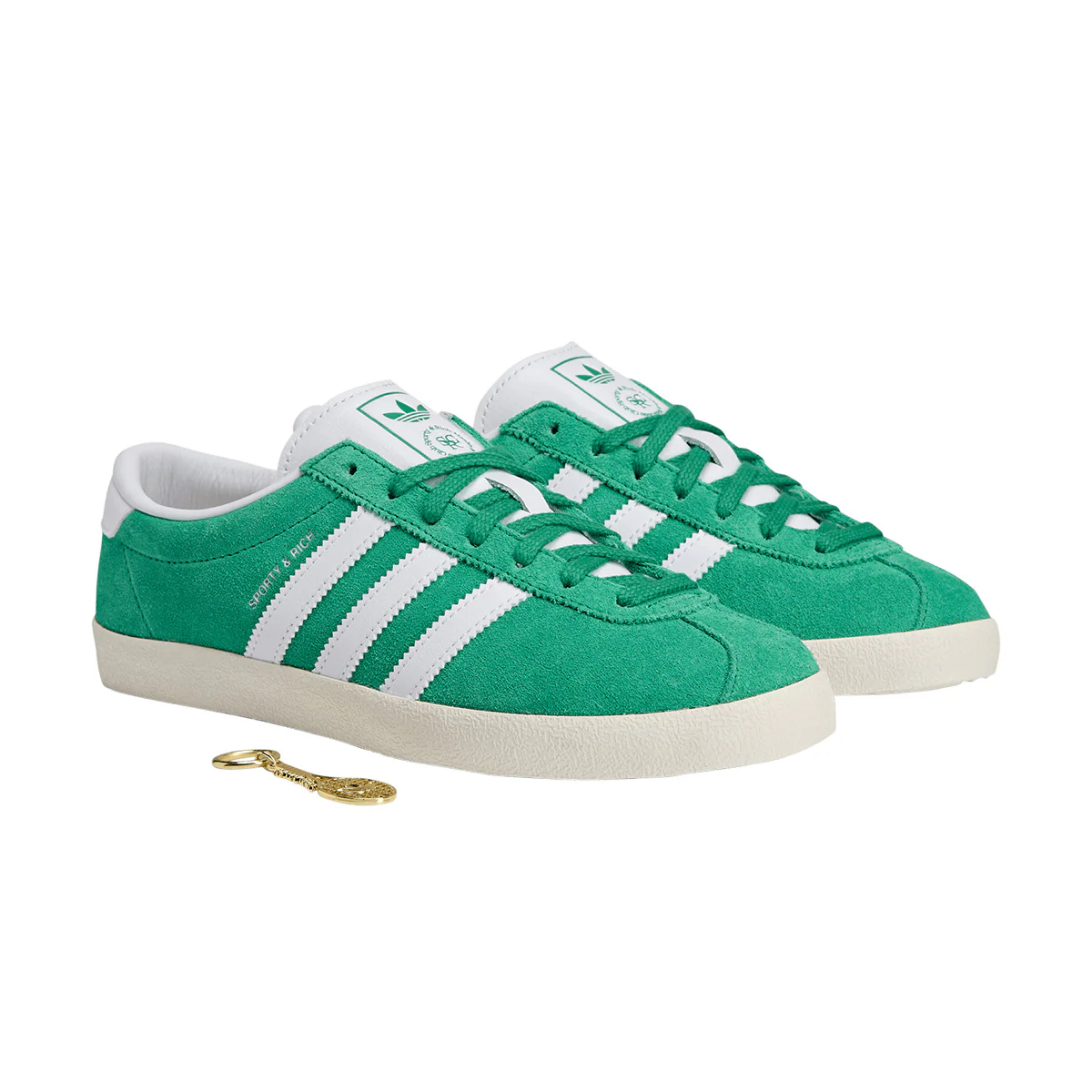 + Sporty & Rich Wmns Blanc 'Court Green Cloud White' - Image 2
