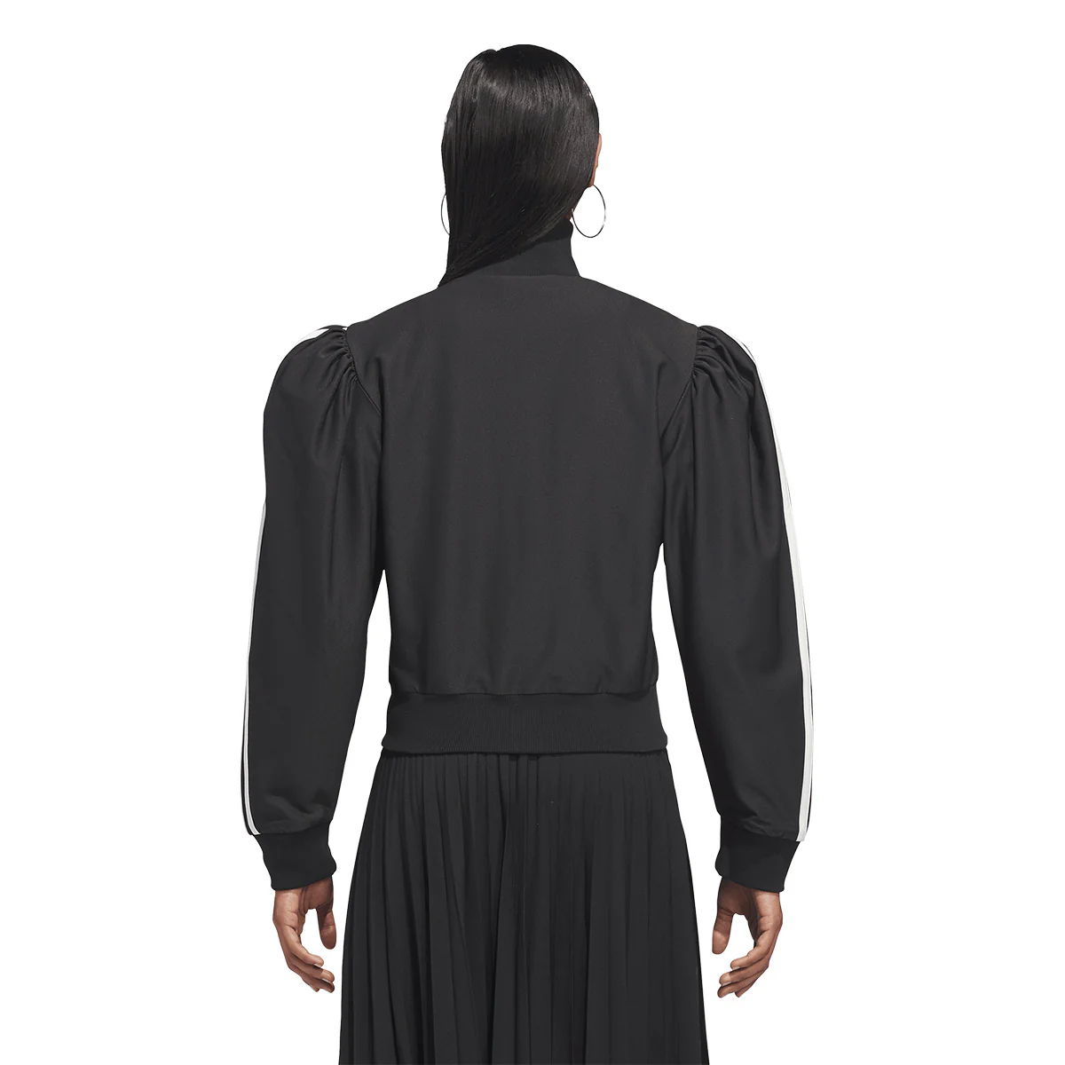 + Willy Chavarria Wmns Blouse Track Jacket 'Black' - Image 4