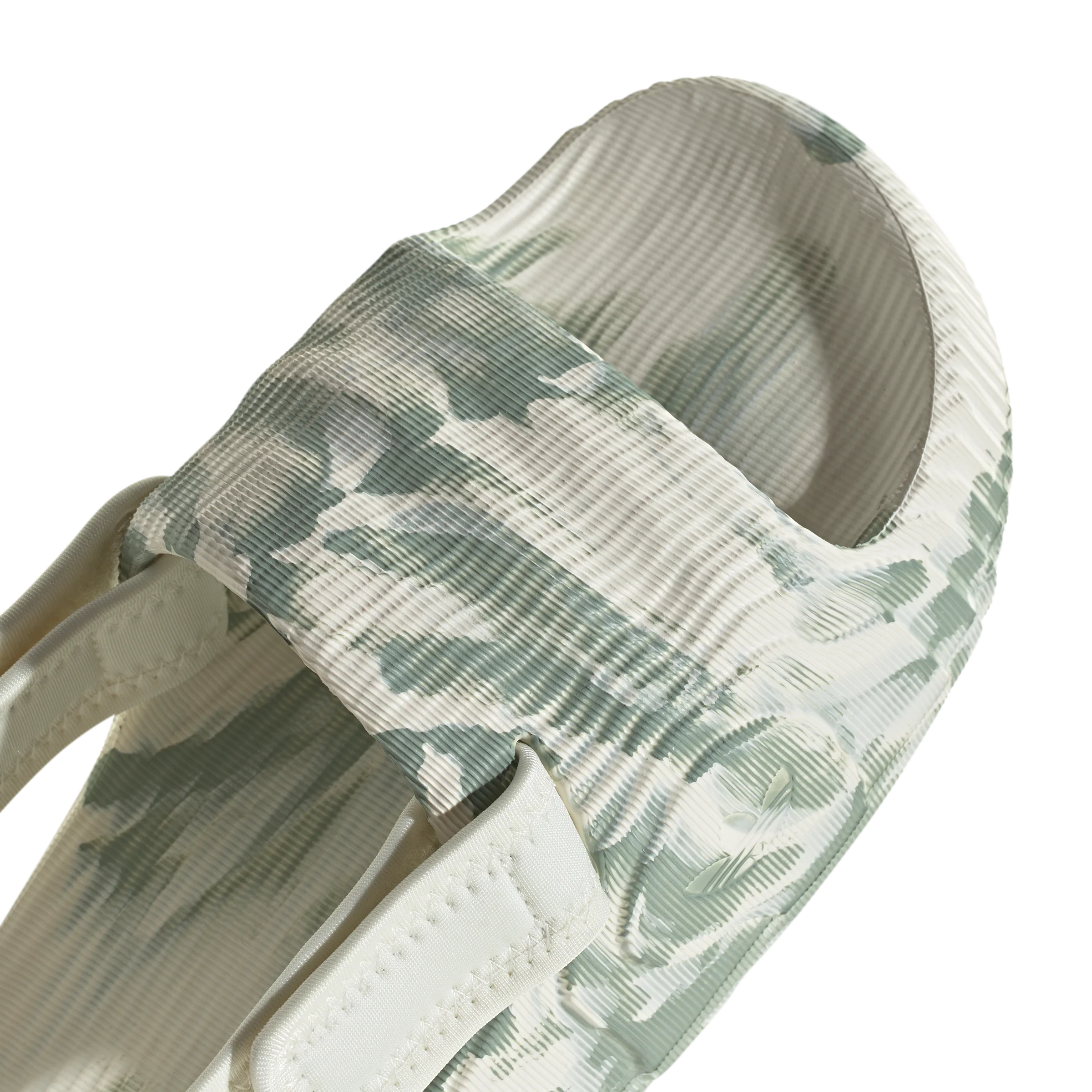 Wmns Adilette 22 XLG 'Off White Silver Green' - Image 8