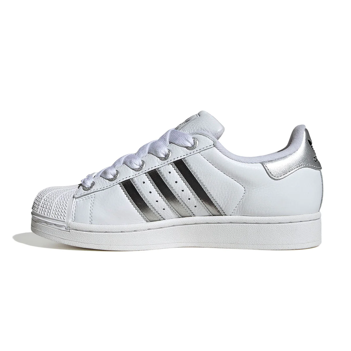 Wmns Superstar II 'Cloud White Matte Silver' - Image 3