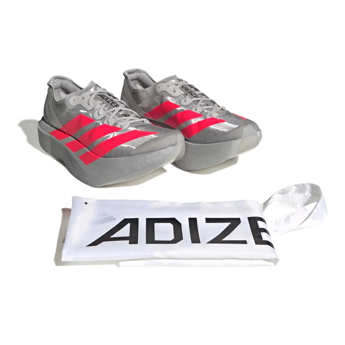 Adizero Adios Pro Evo 2 'Silver Metallic Lucid Red' - Image 7