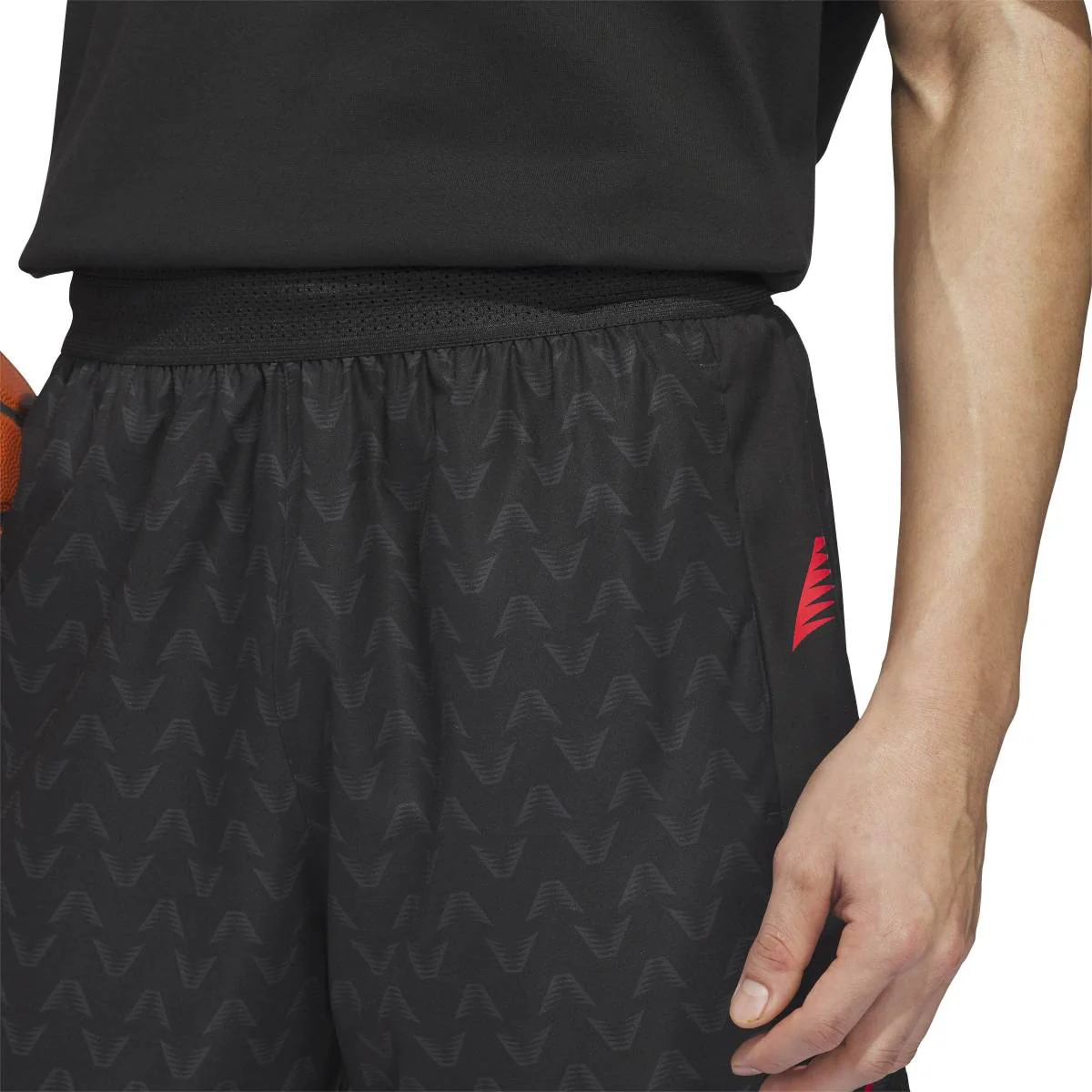 Anted Crazy Lite AOP Shorts 'Black' - Image 17