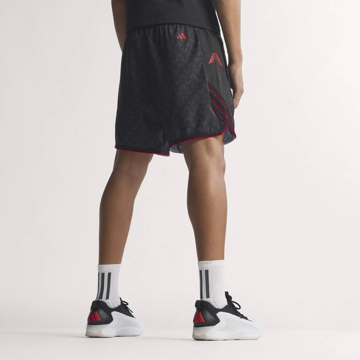 Anted Crazy Lite AOP Shorts 'Black' - Image 6