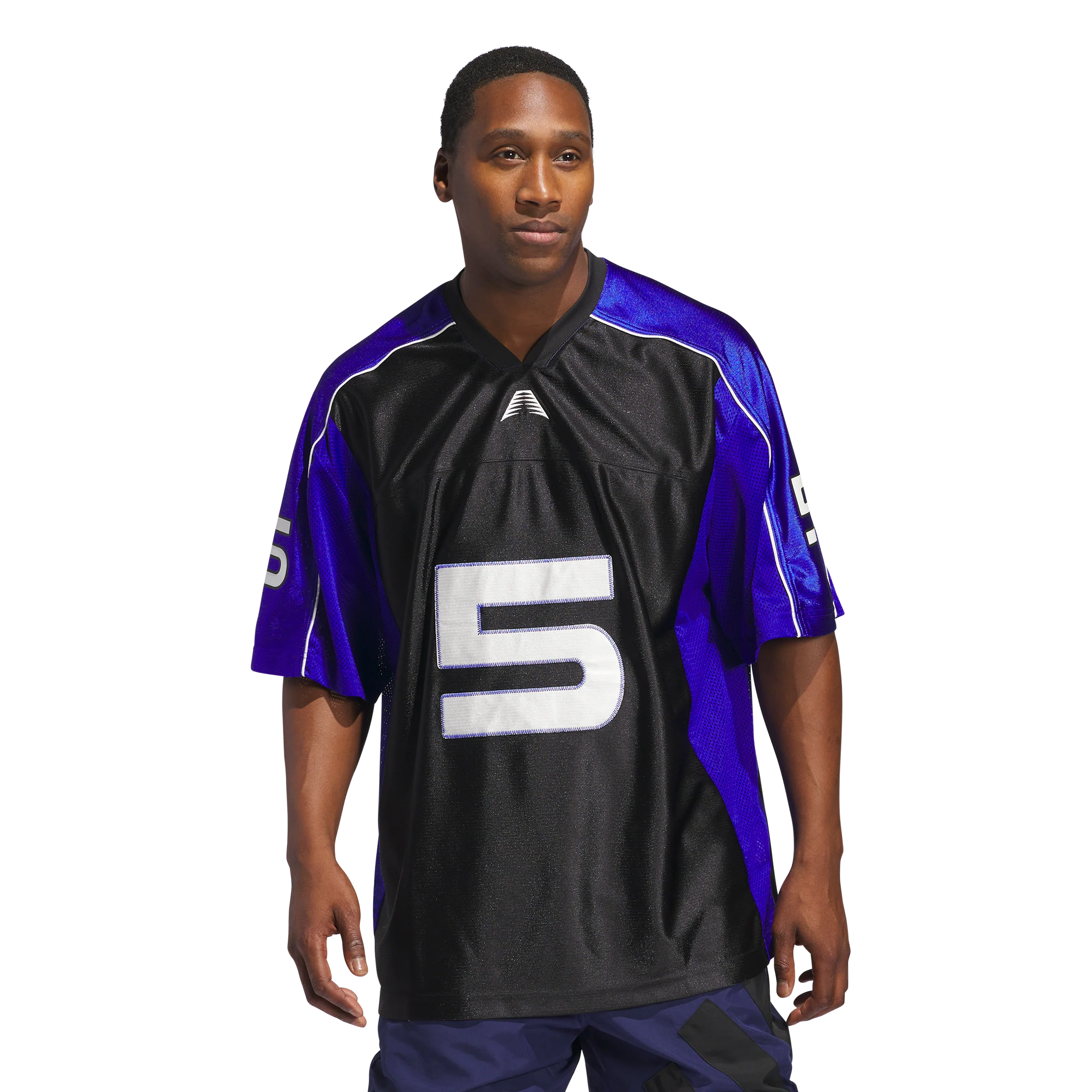 Anthony Edwards Short Sleeve Jersey 'Lucid Blue' - Image 2