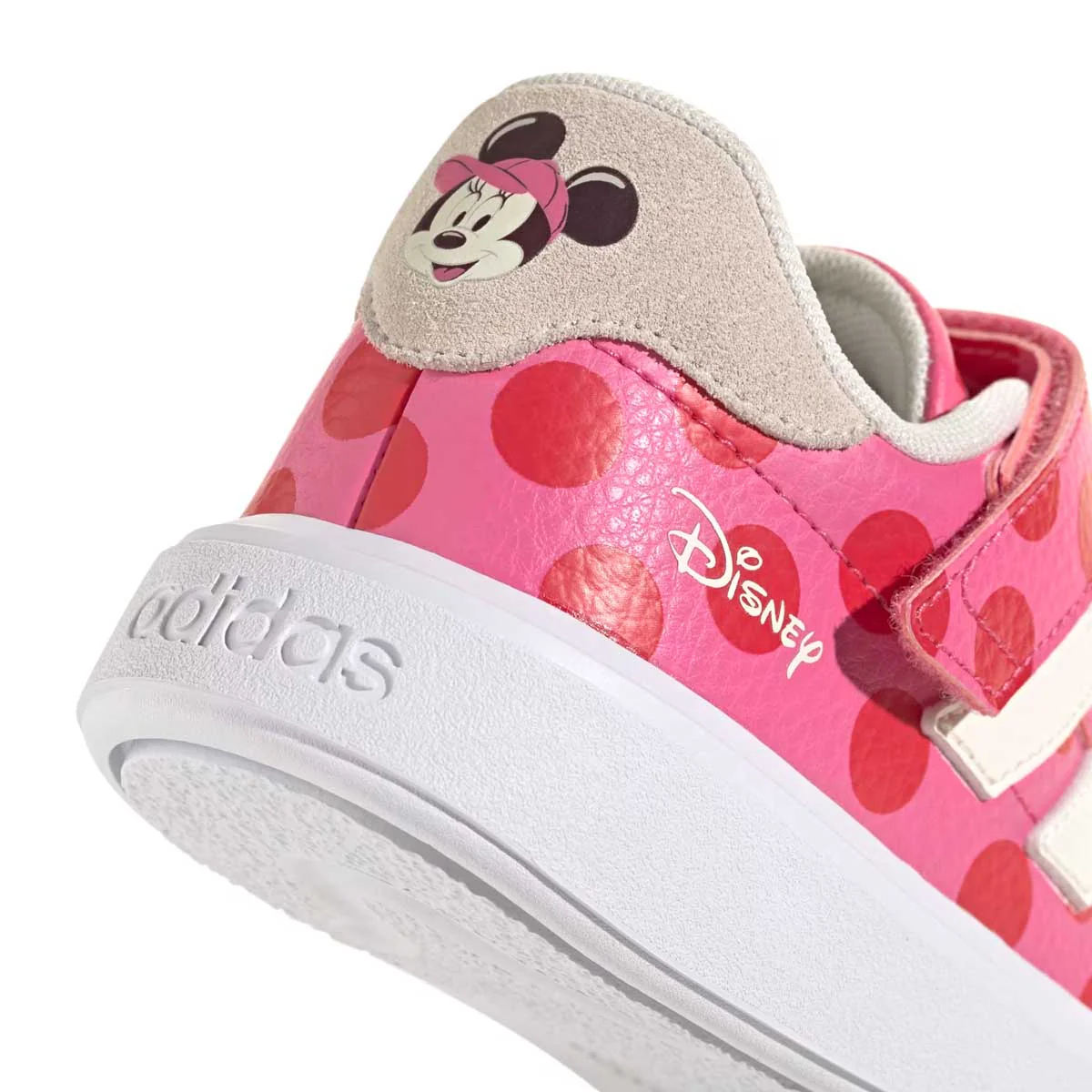 Kids Disney Minnie Mouse Court Block 'Pink Fusion Off White' - Image 8