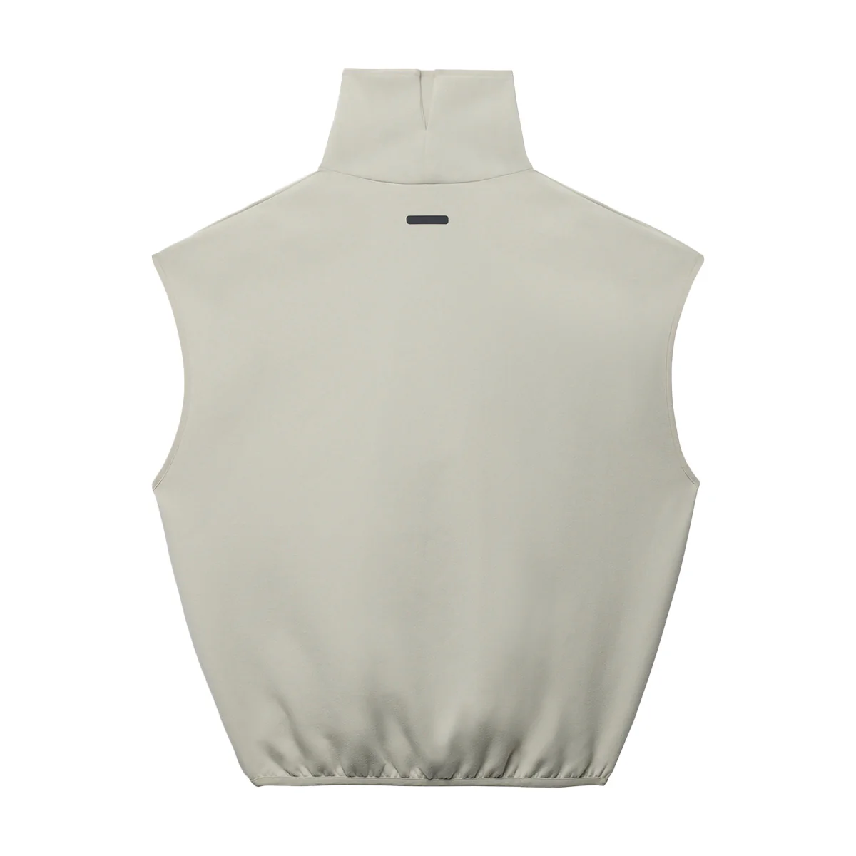 + Fear Of God Athletics Suede Fleece Sleeveless Mock Neck Tee 'Sesame' - Image 2
