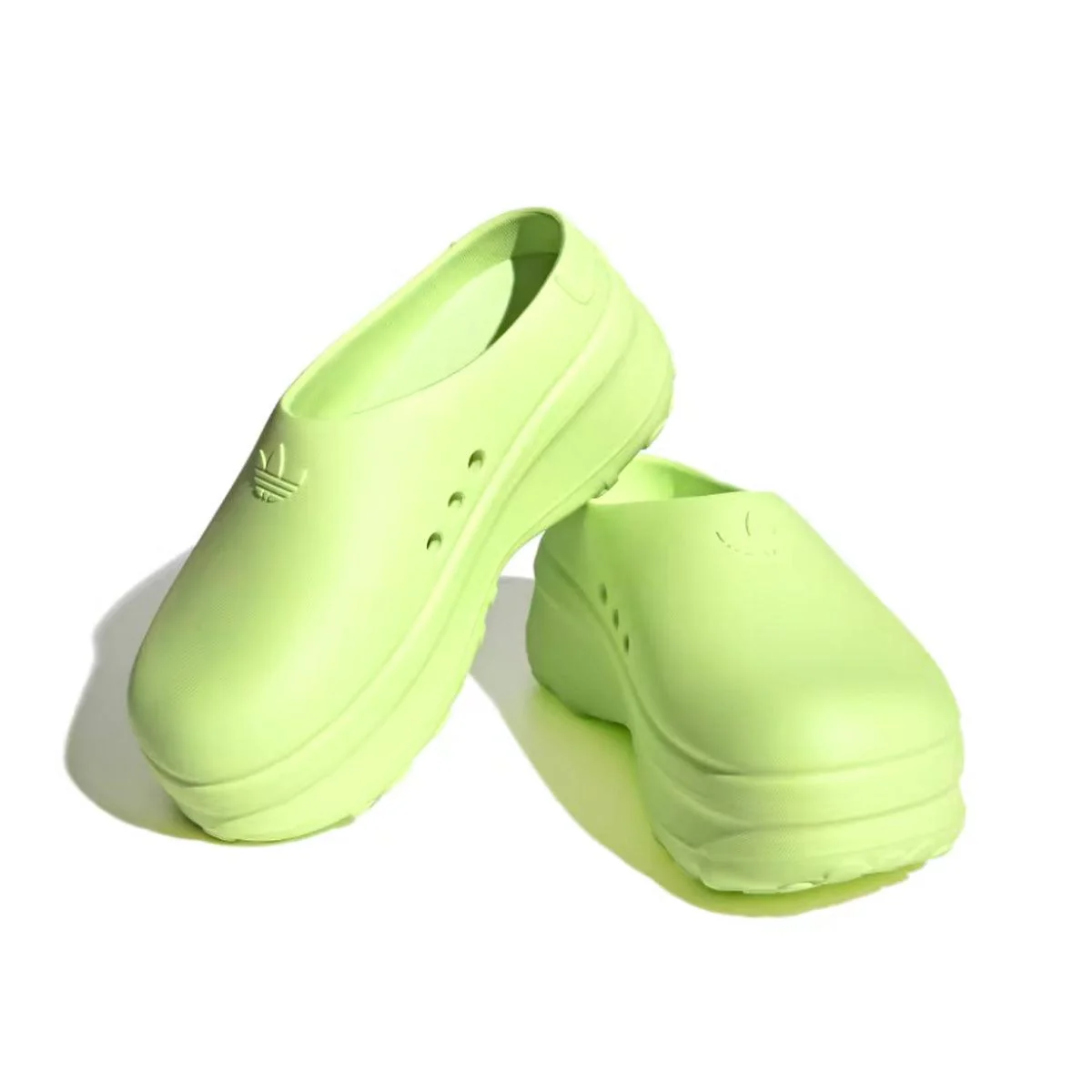 Wmns' Adifom Stan Mule 'Lucid Lemon' - Image 2