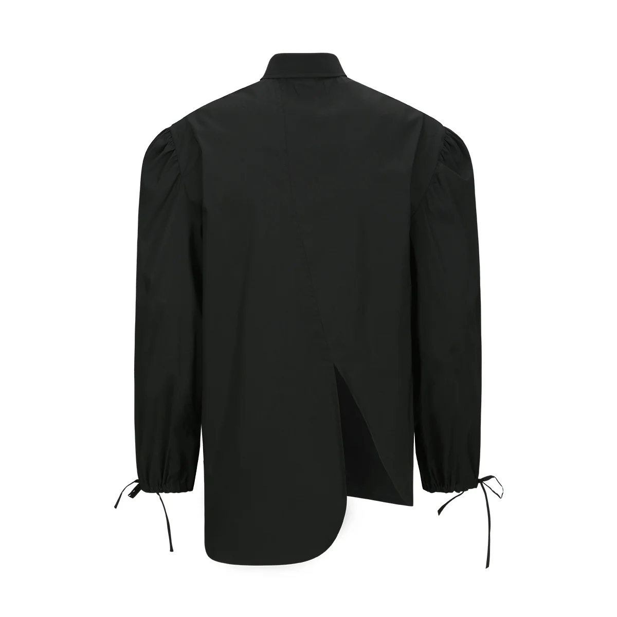 Bouquet Asymmetric Shirt 'Black' - Image 3