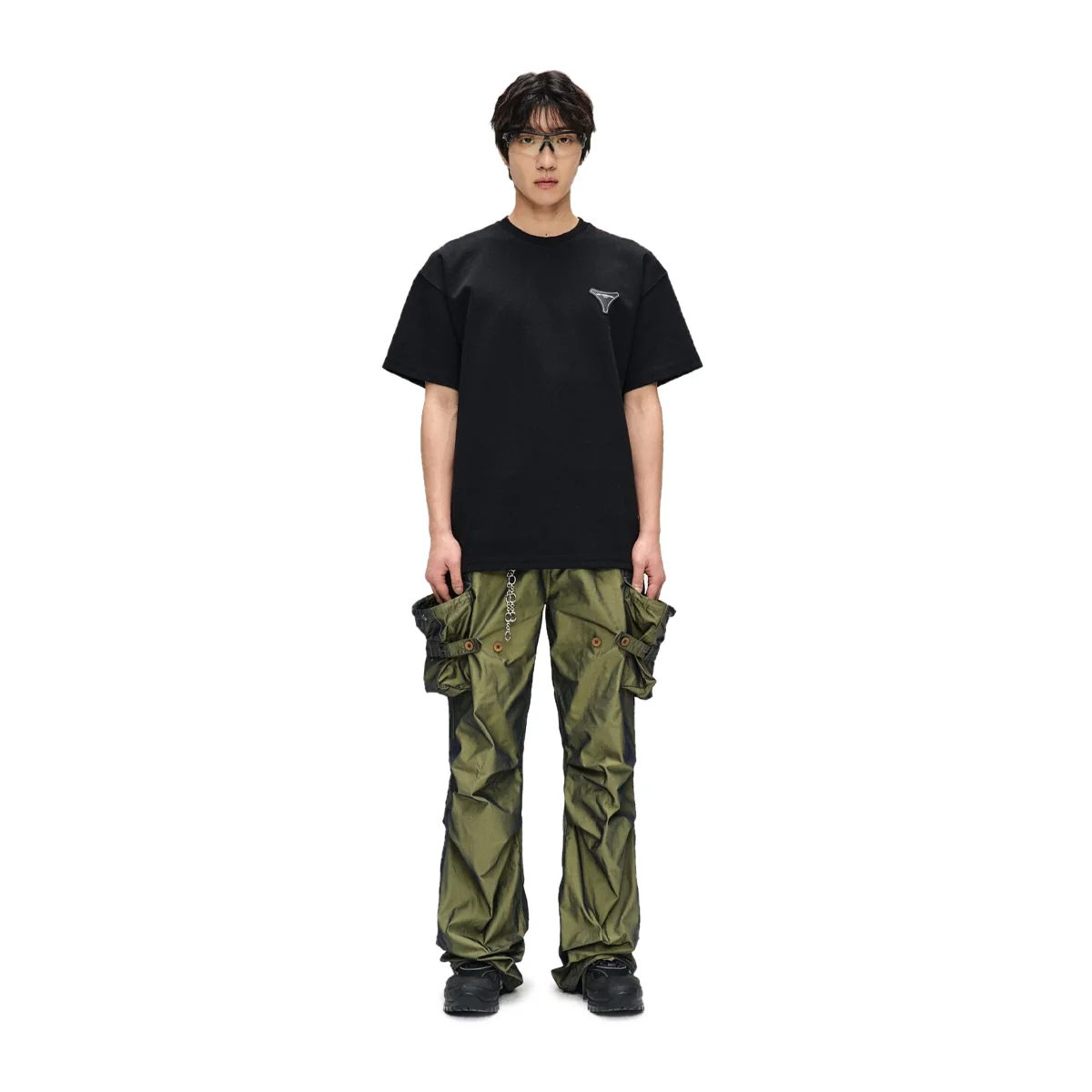 Loe Fatani Cargo Pants 'Khaki' - Image 2