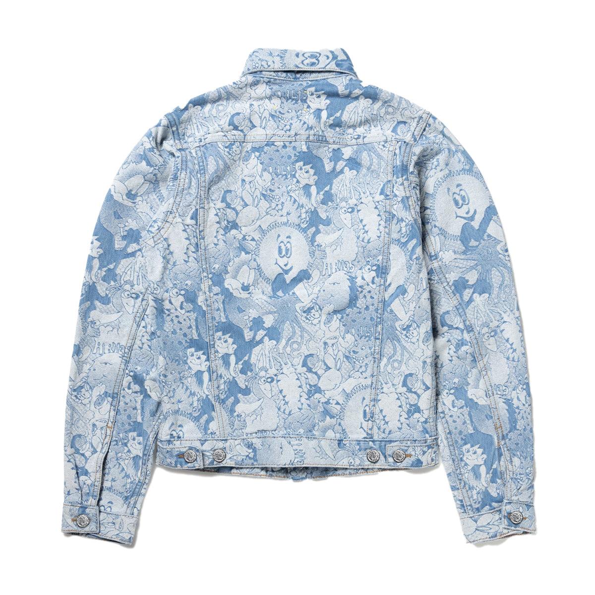 Cartoon Trucker Jacket 'Pale Wash' - Image 2