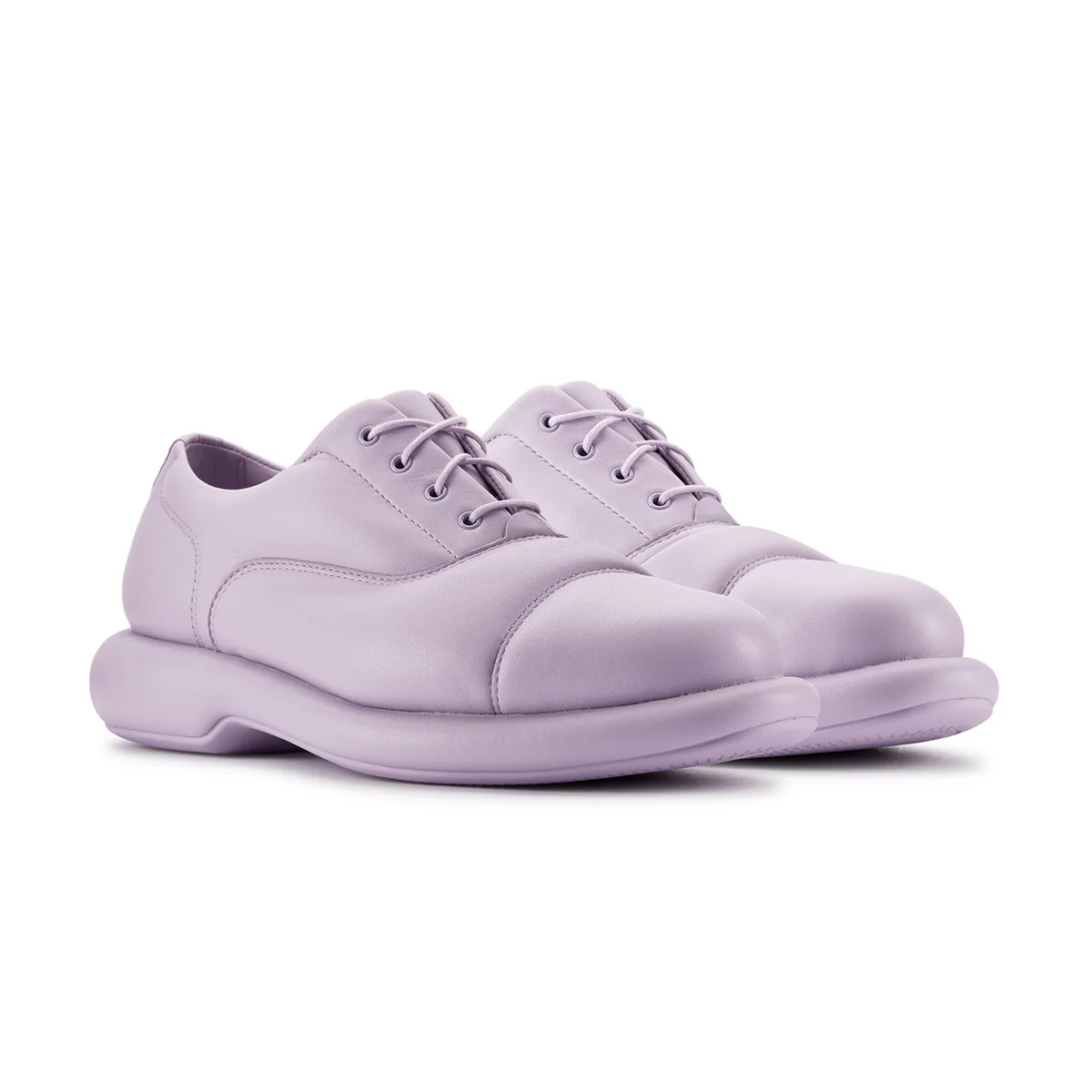 + Martine rose CUR Oxford 1 'Lilac Leather' - Image 2