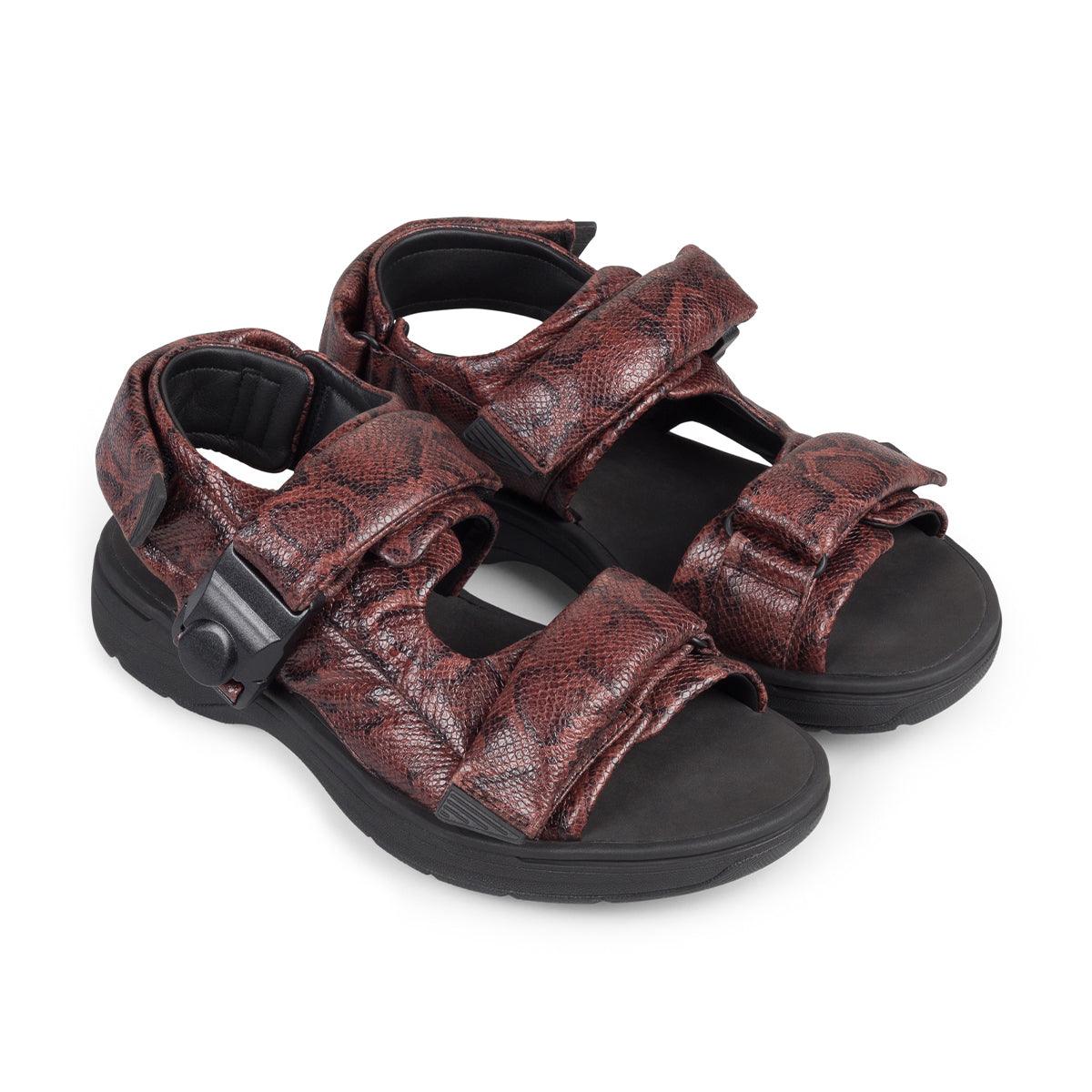 + Martine Rose Sandal 'Brown Snake' - Image 2