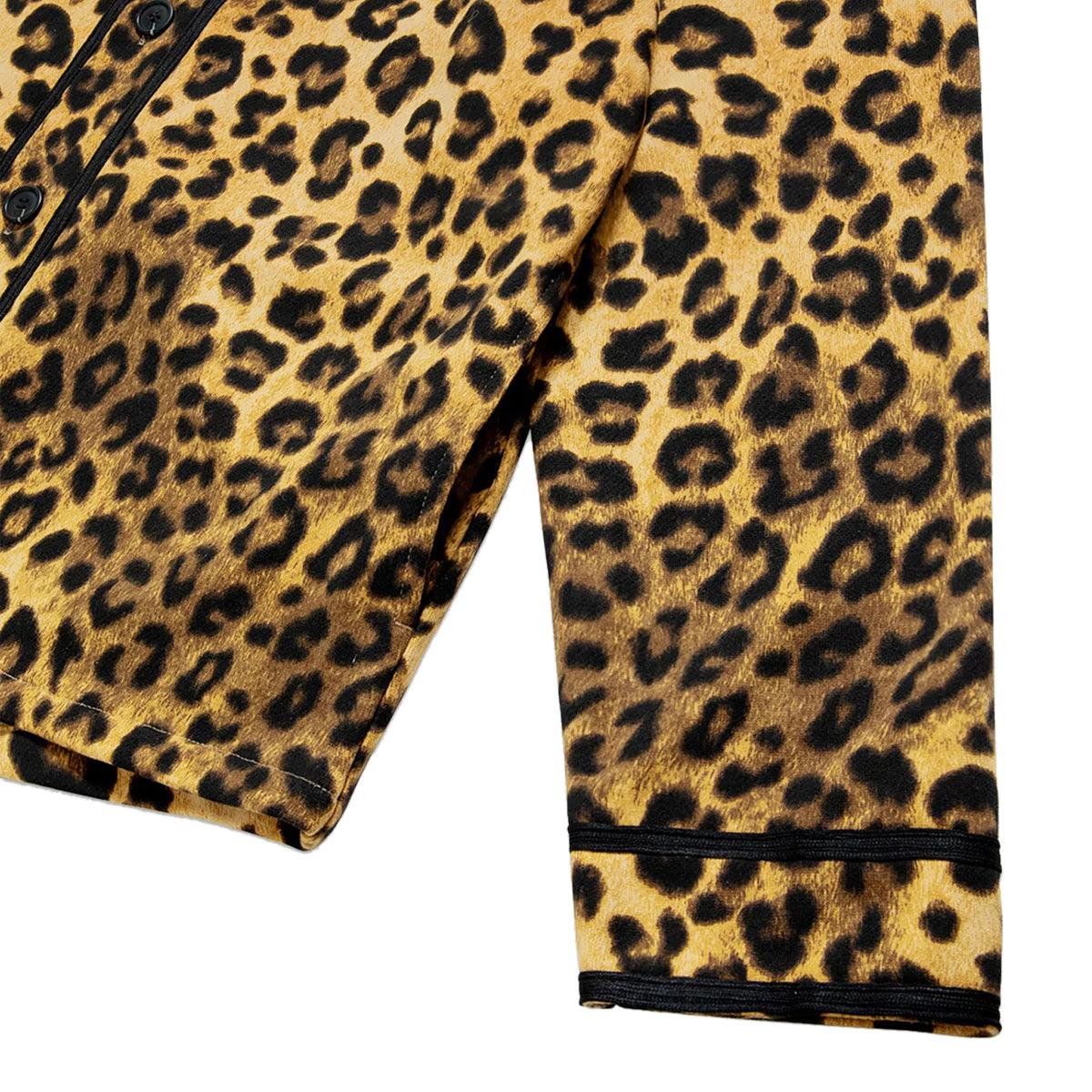 Leopard Baseball Shirt 'Yellow' - Image 3