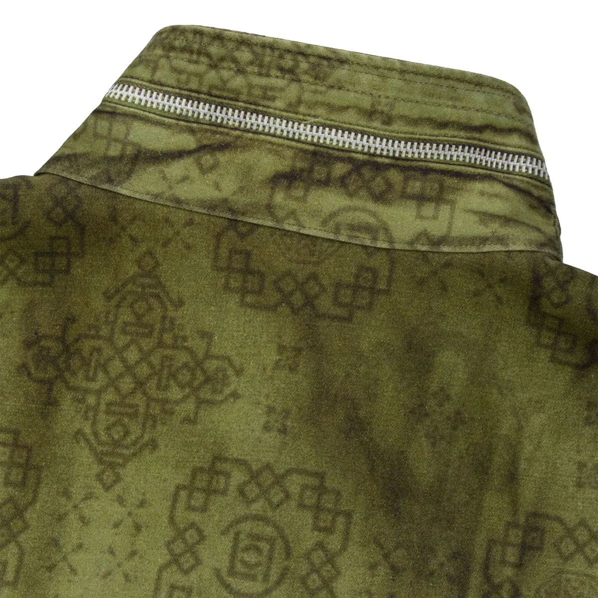 + TOLQ Printed M-65 Jacket 'Olive' - Image 4