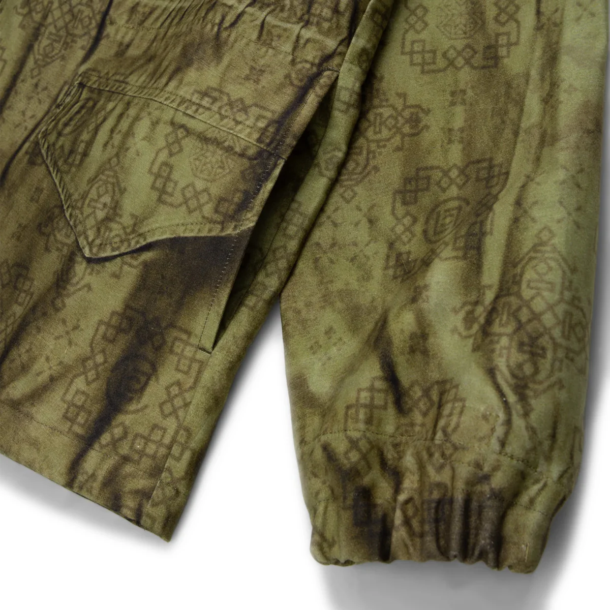 + TOLQ Printed M-65 Jacket 'Olive' - Image 8