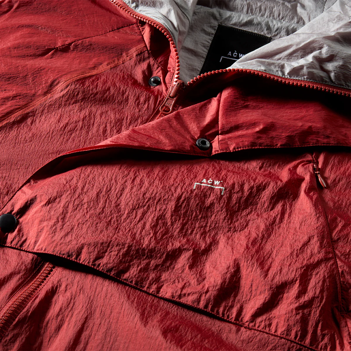 + A-COLD-WALL* Wind Jacket 'Rust' - Image 3