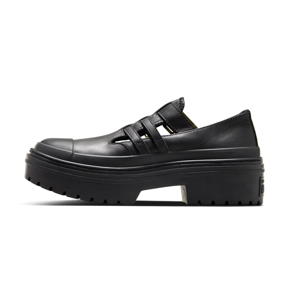 Chuck Taylor All Star Lugged Heel Mary Jane Platform 'Black Gold' - Image 3